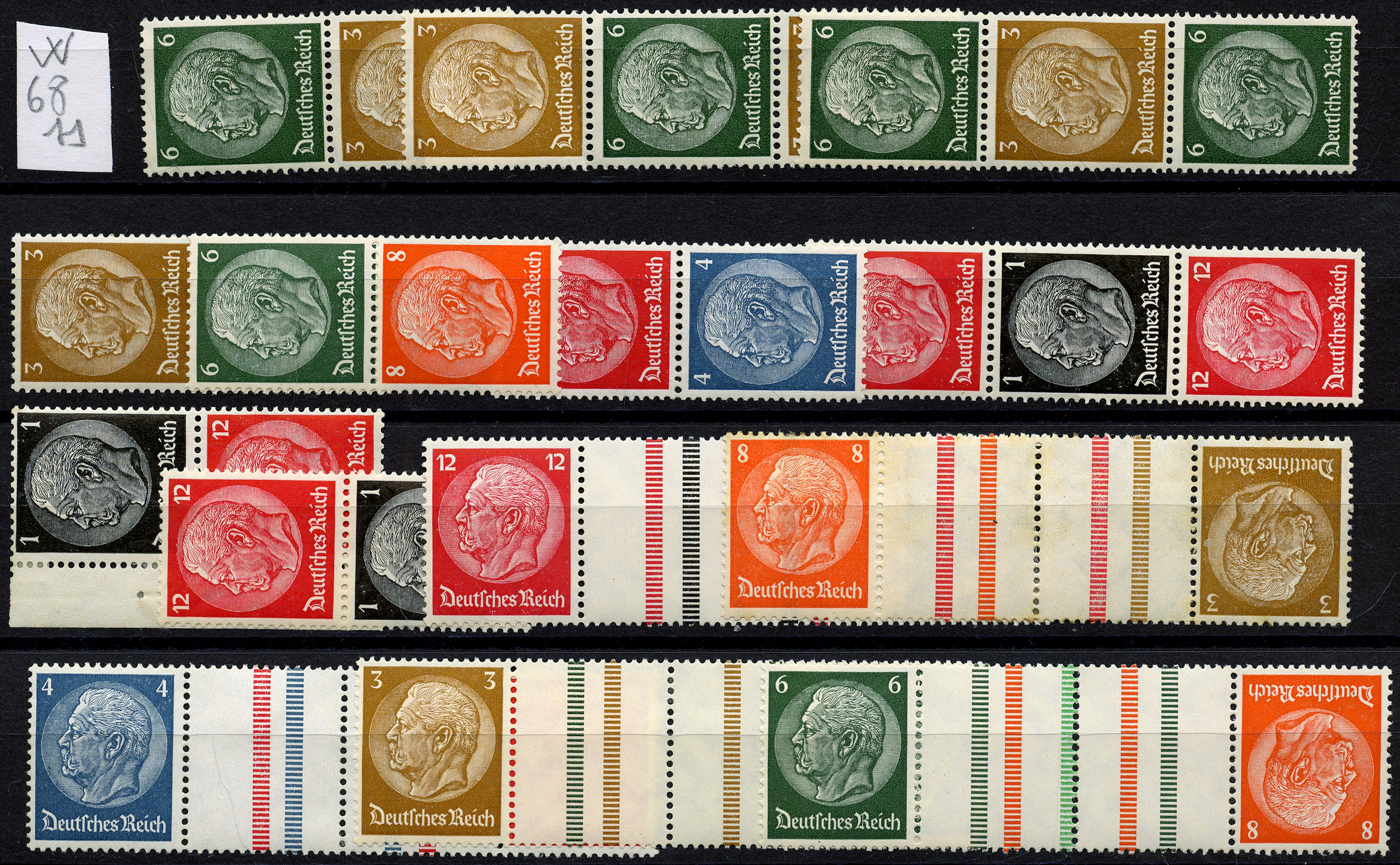 Reich combination mint and used collection...