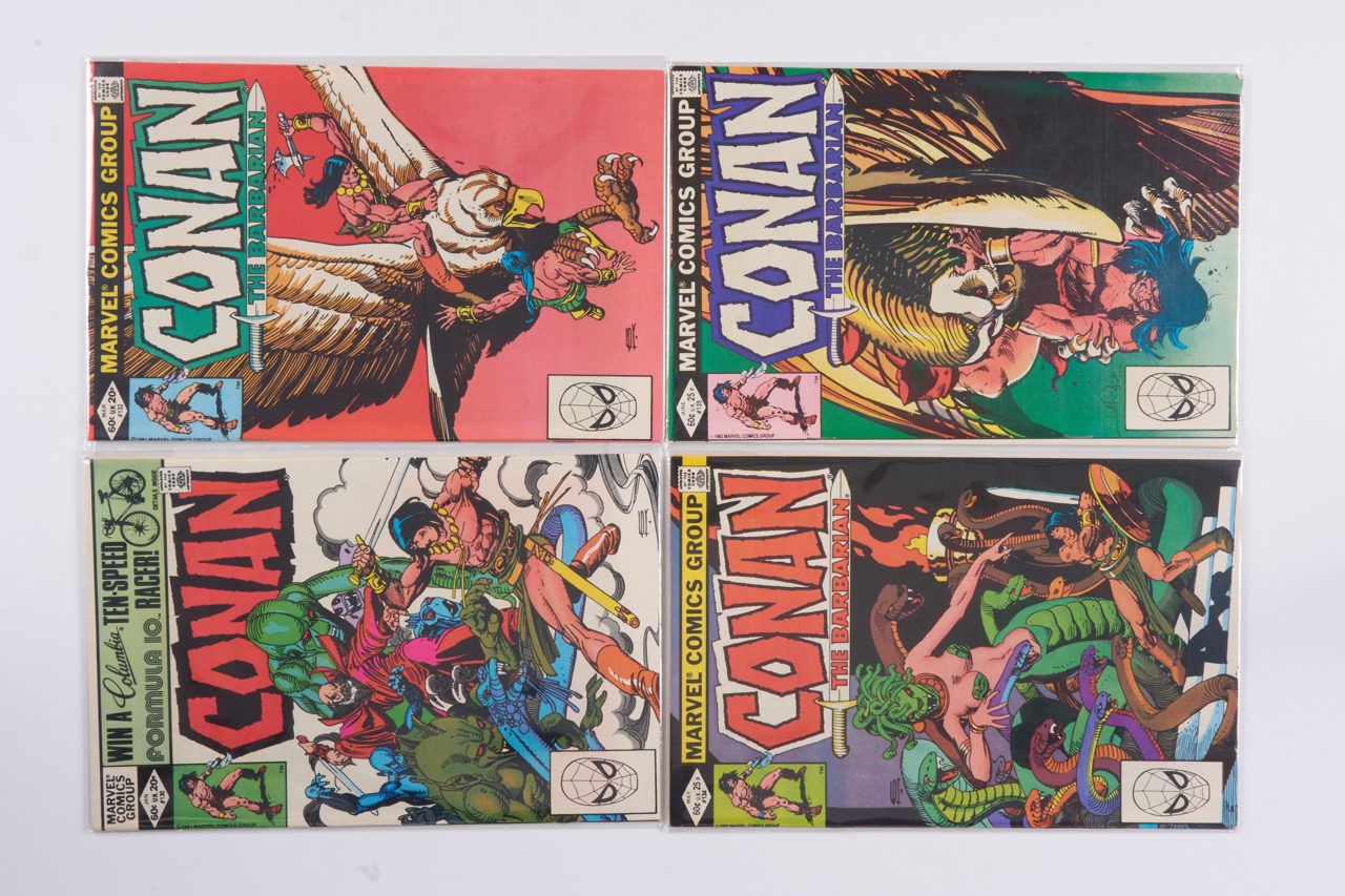 Conan The Barbarian #120-#197 (Marvel Comics, 1981-87) Bundle of 41