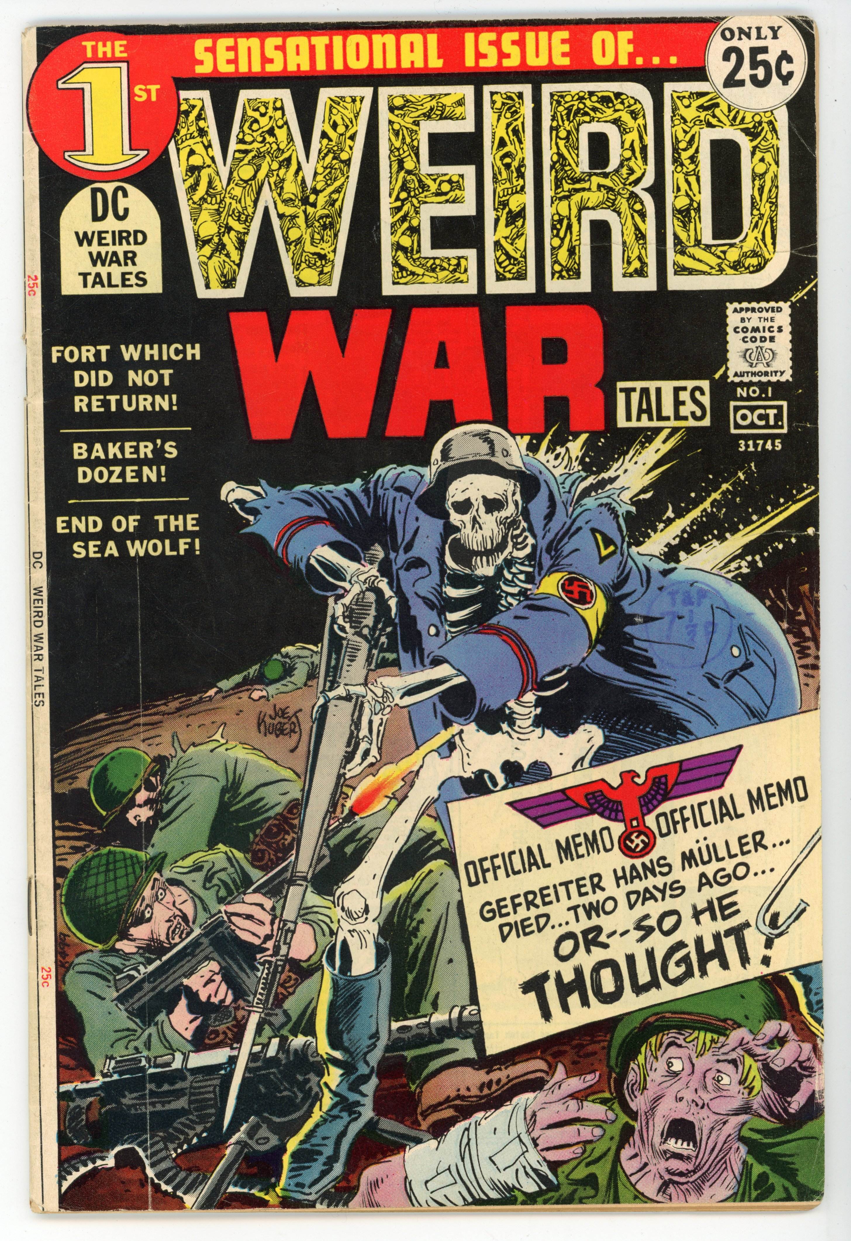 †Weird War Tales #1 (DC Comics, 1971)