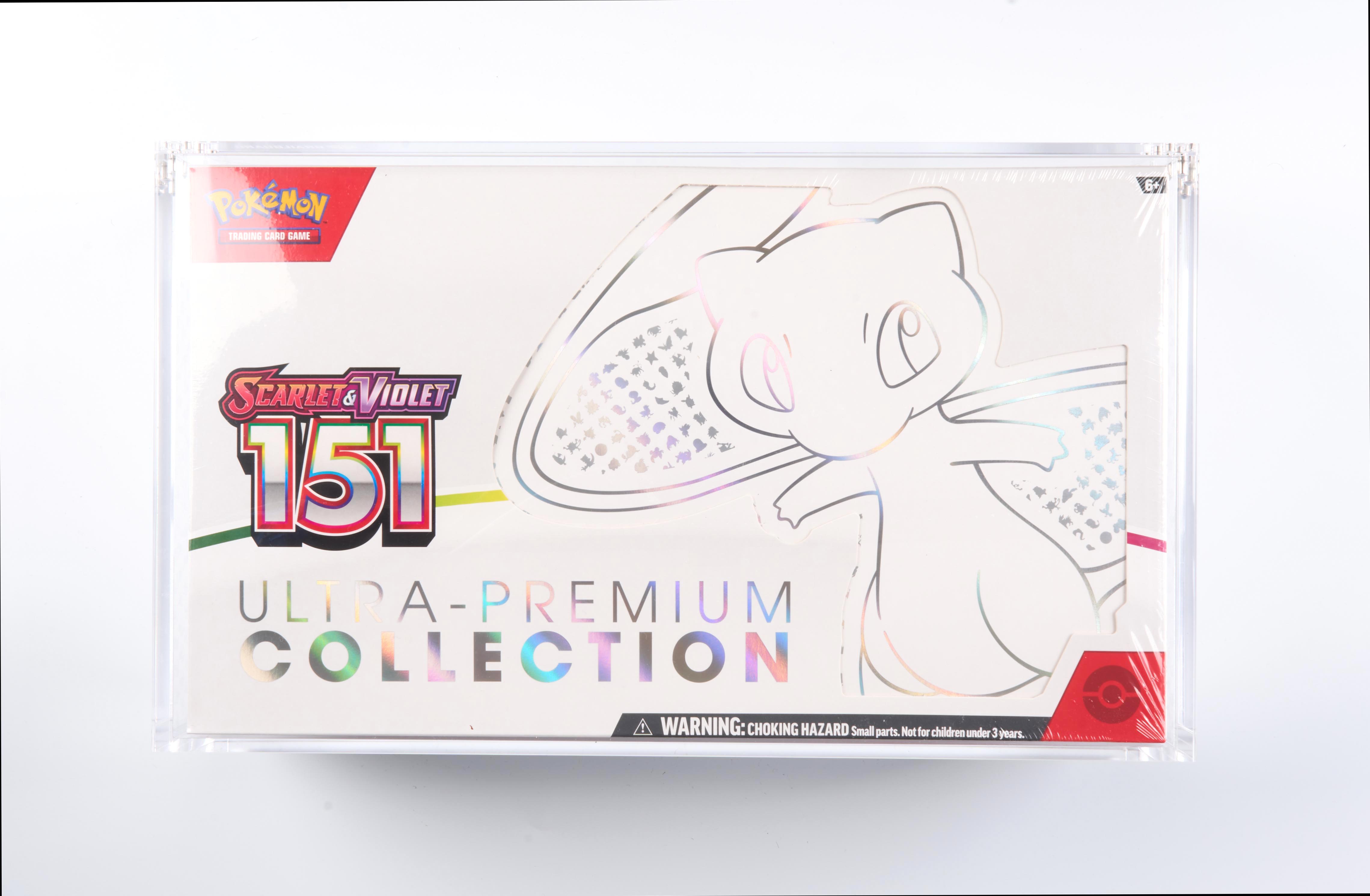 Pokémon 151 Ultra Premium Collection Scarlet & Violet - Factory Sealed with Acrylic Case