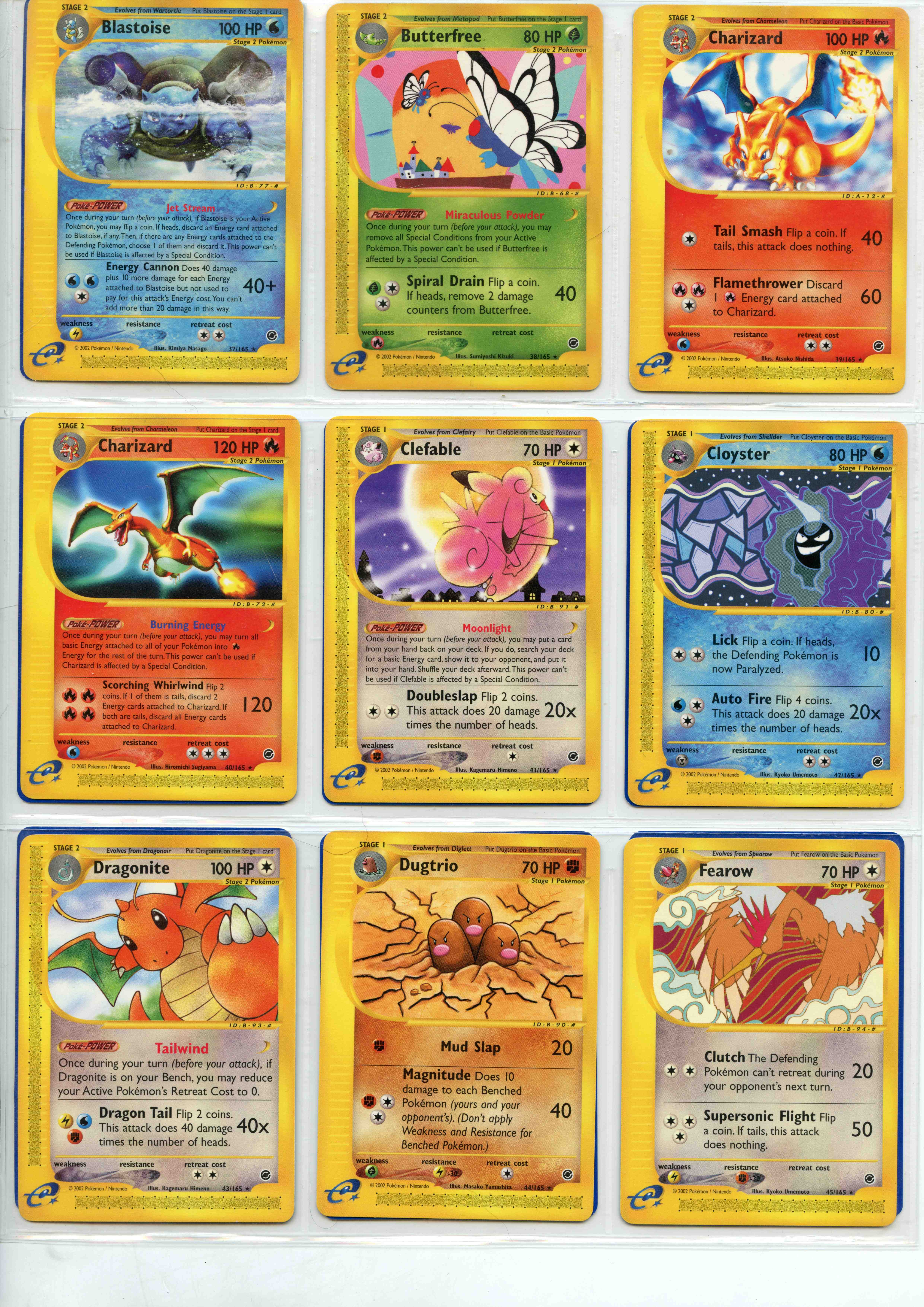 Pokémon TCG - Expedition Unlimited - Partially Complete Set