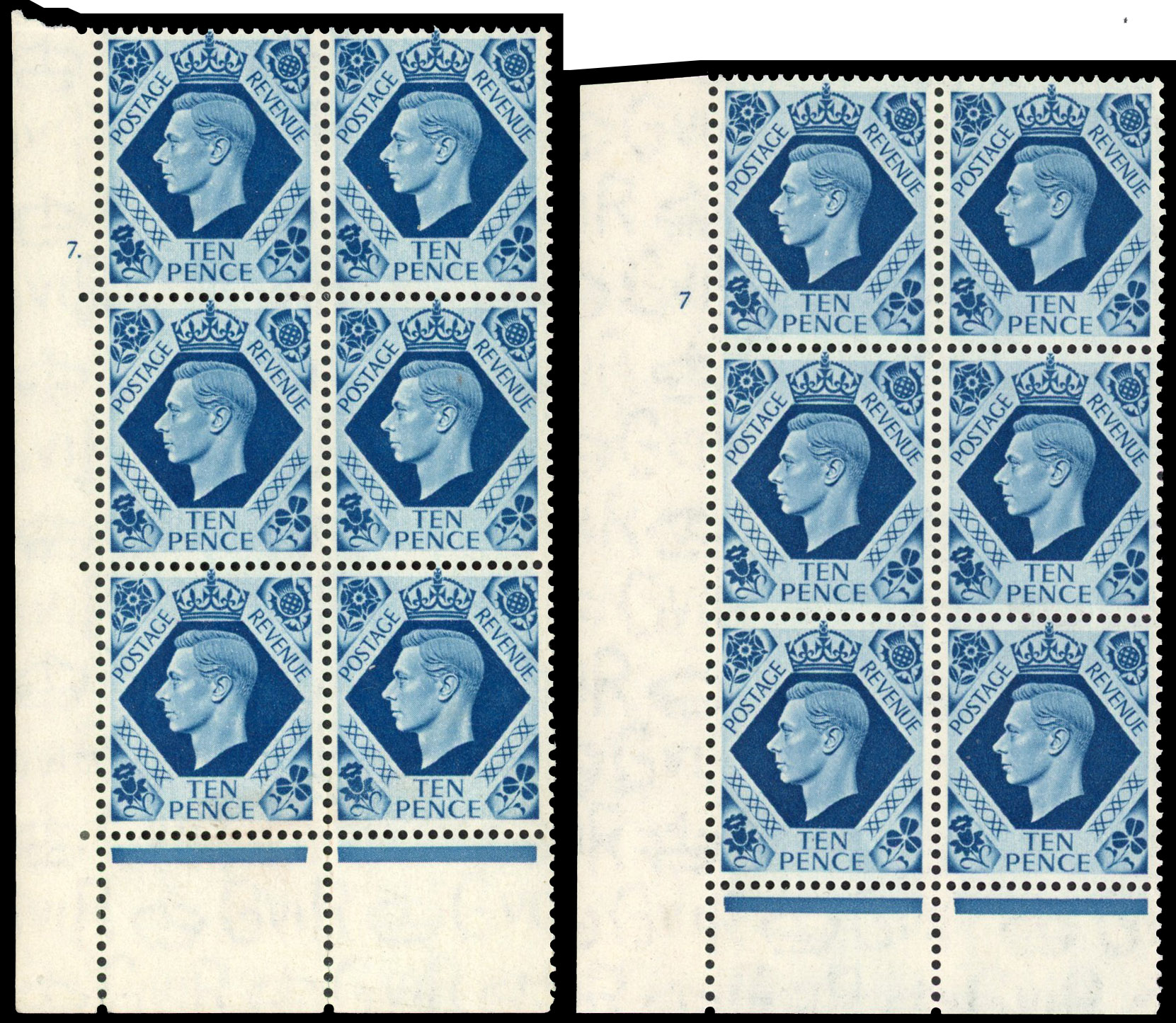 GB SG 474 Cyl.  blocks mint