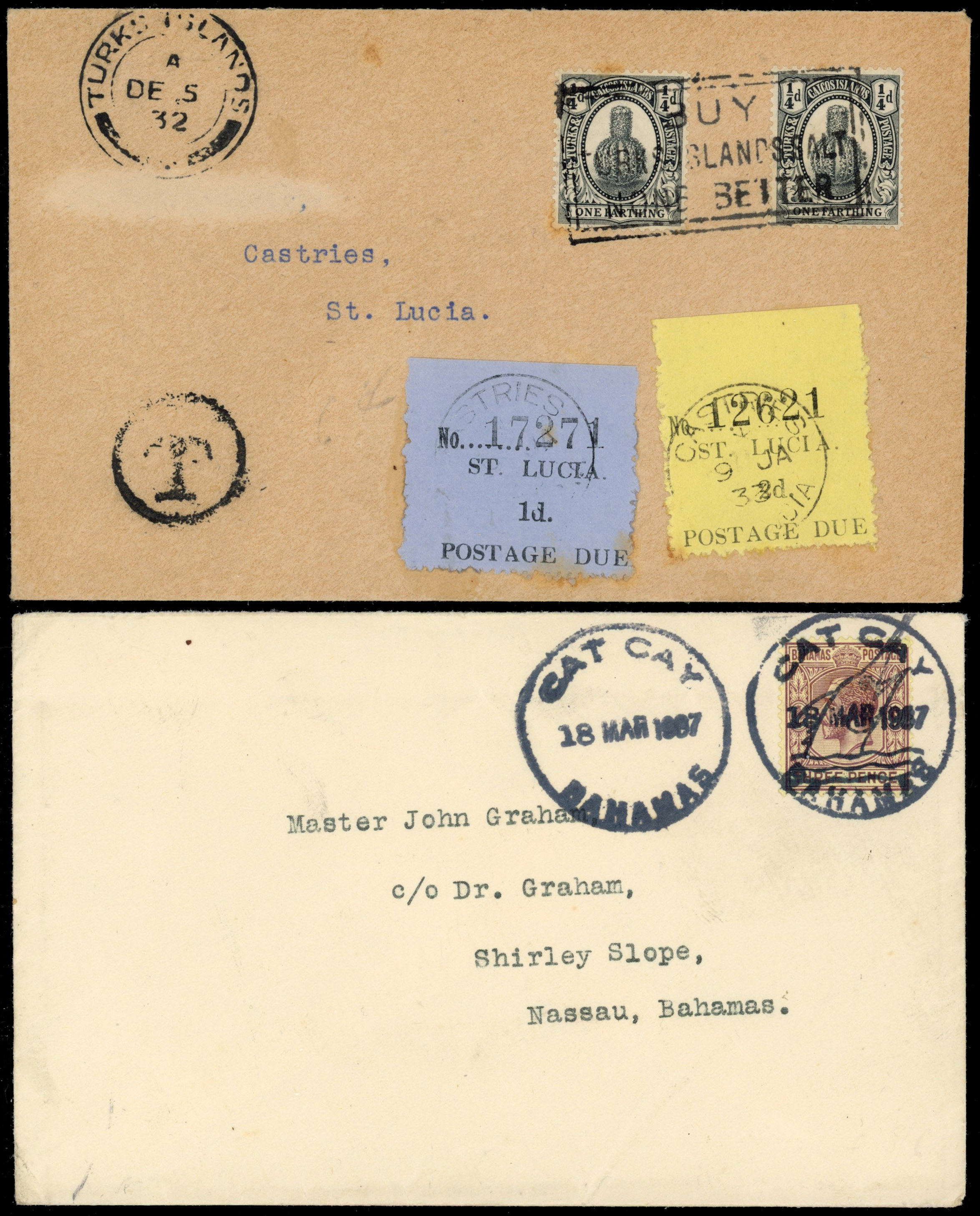 Commonwealth Postal History West Indies small group