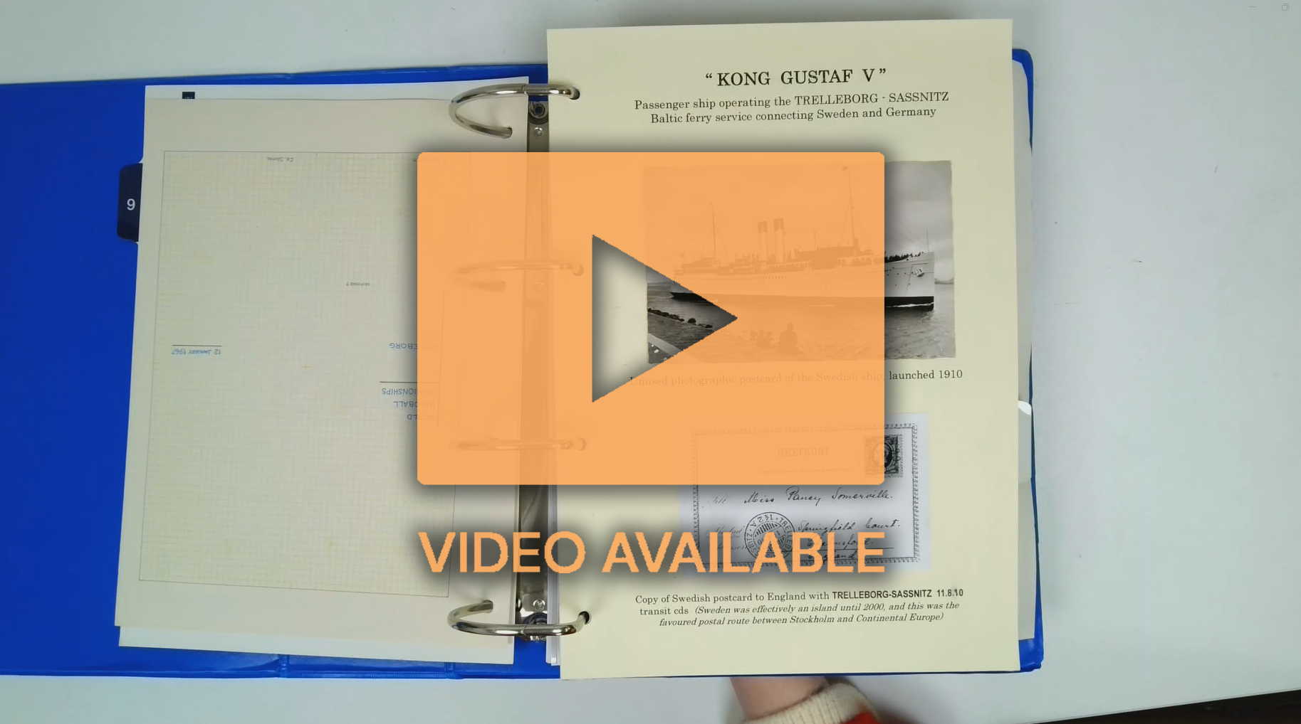 Early to modern collection arranged in five assorted volumes and loose pages