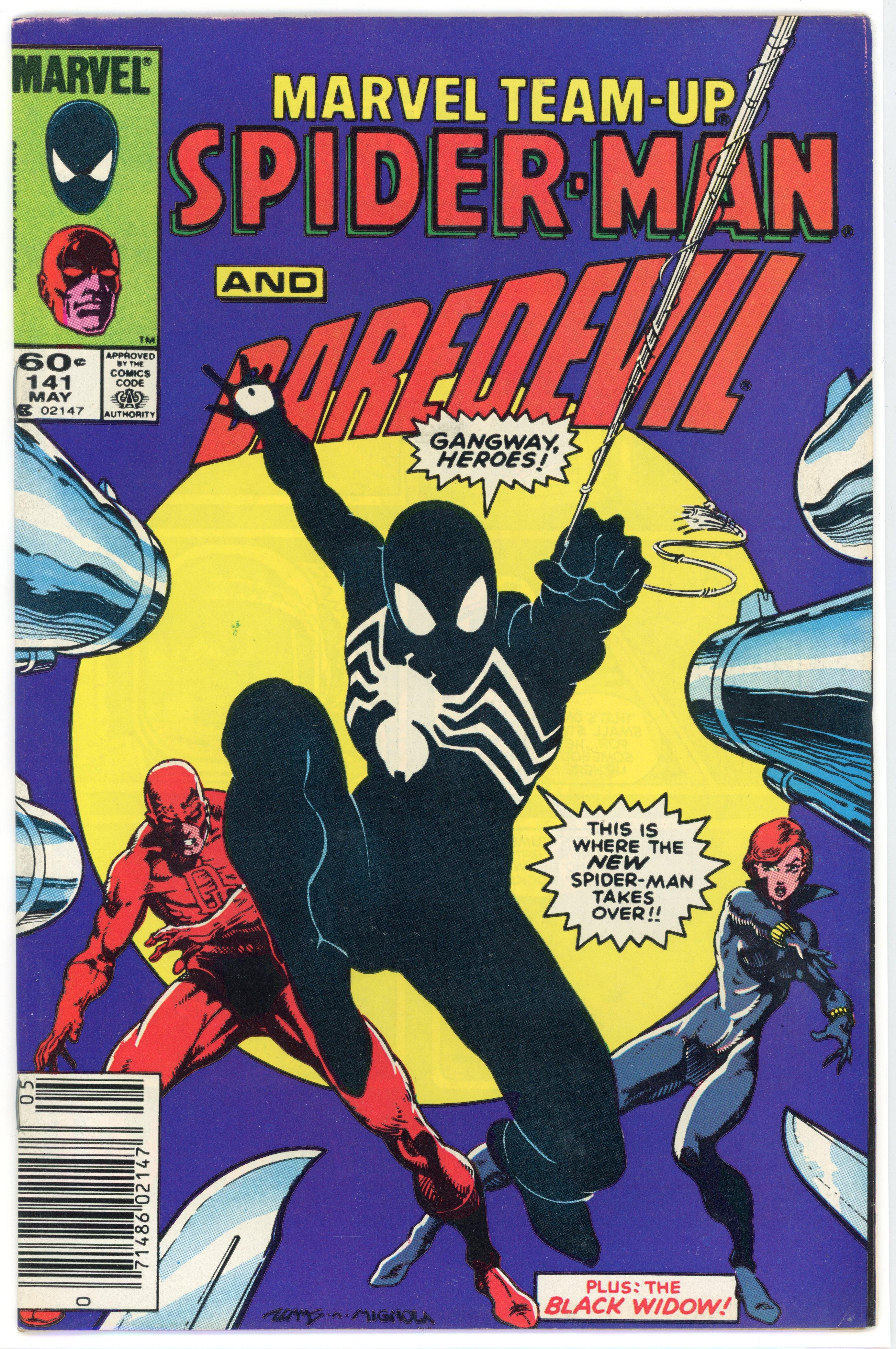 Marvel Team-Up #141 (Marvel Comics, 1984) Newsstand Edition