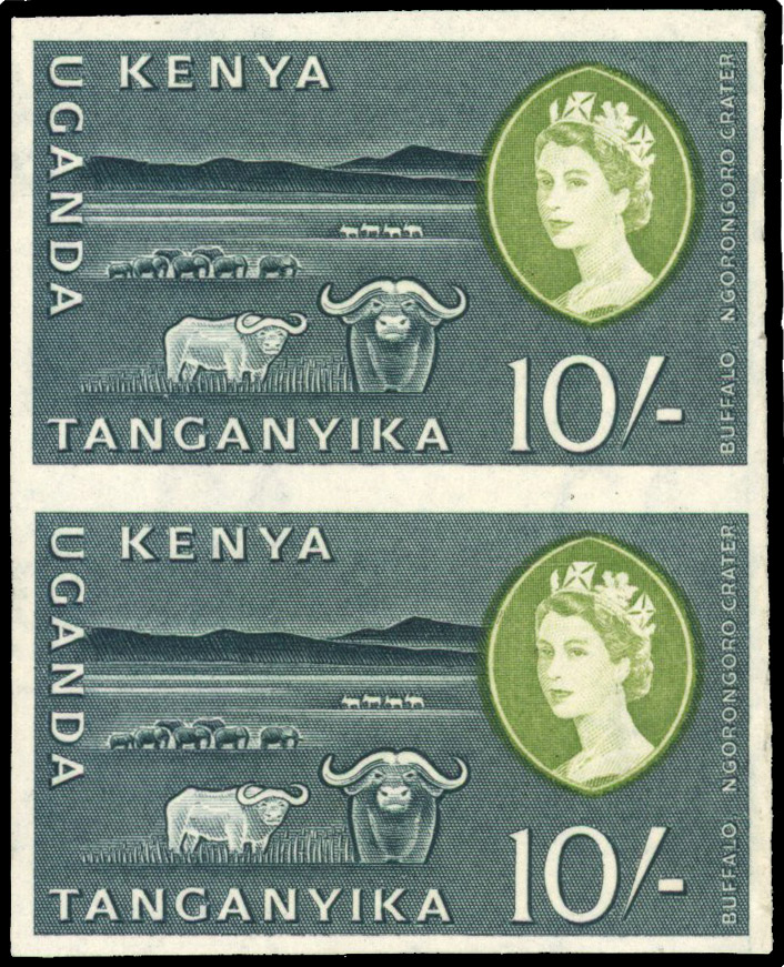 KUT SG 197a ERROR IMPERFORATE U/M