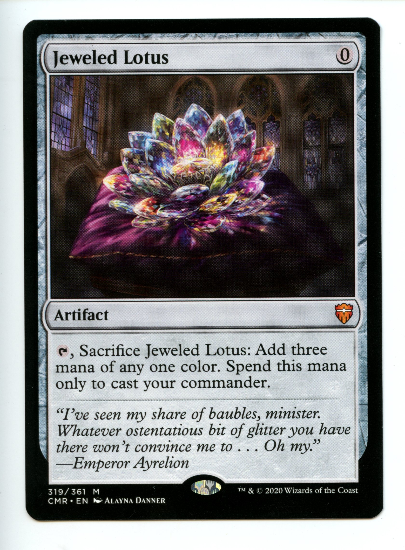 Magic the Gathering - Jeweled Lotus  - Commander Masters - Near Mint
