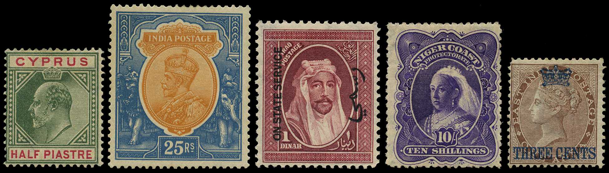Valuable mint and used collection in two...