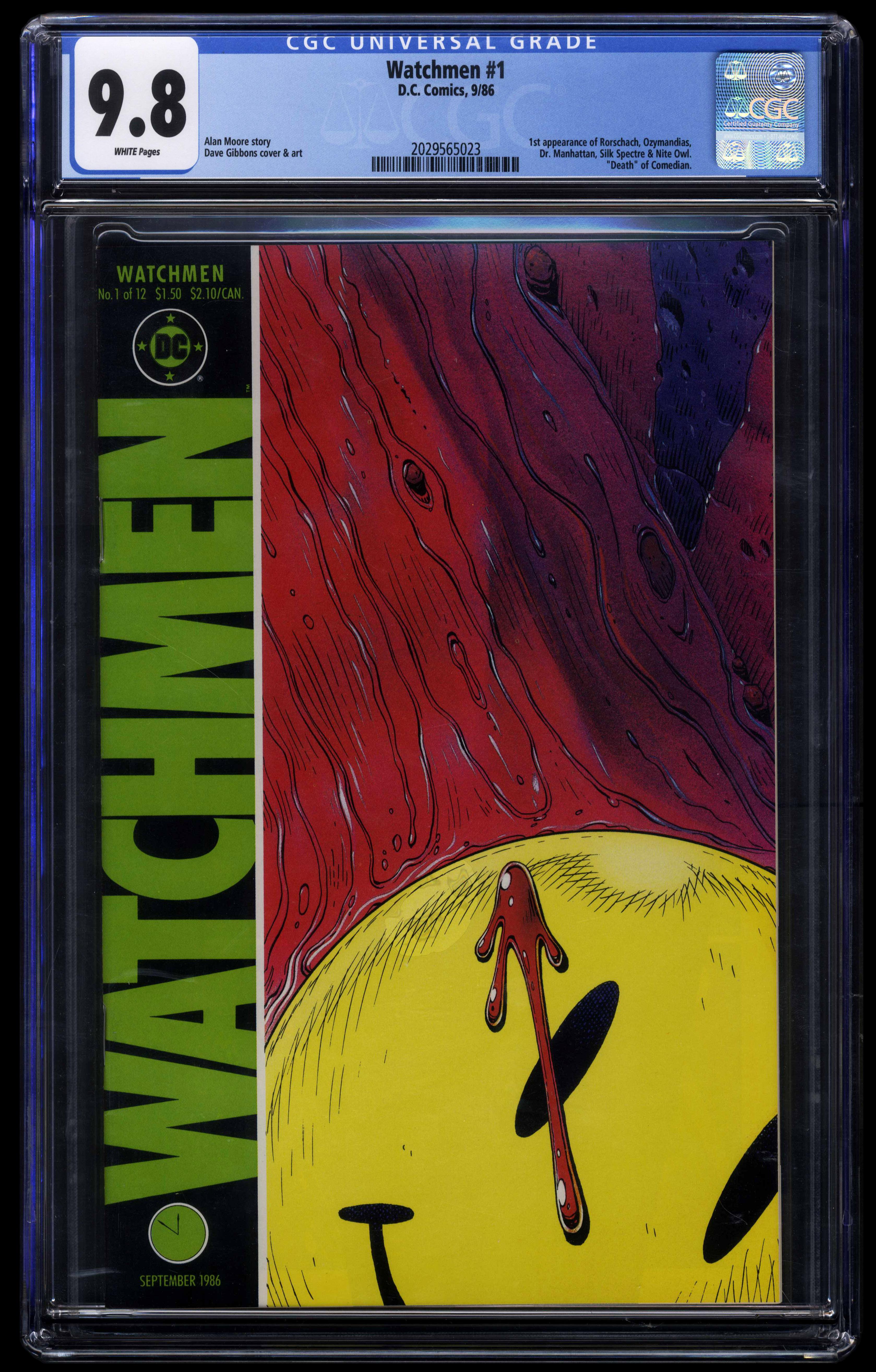 Watchmen #1 (DC Comics 1986) CGC 9.8
