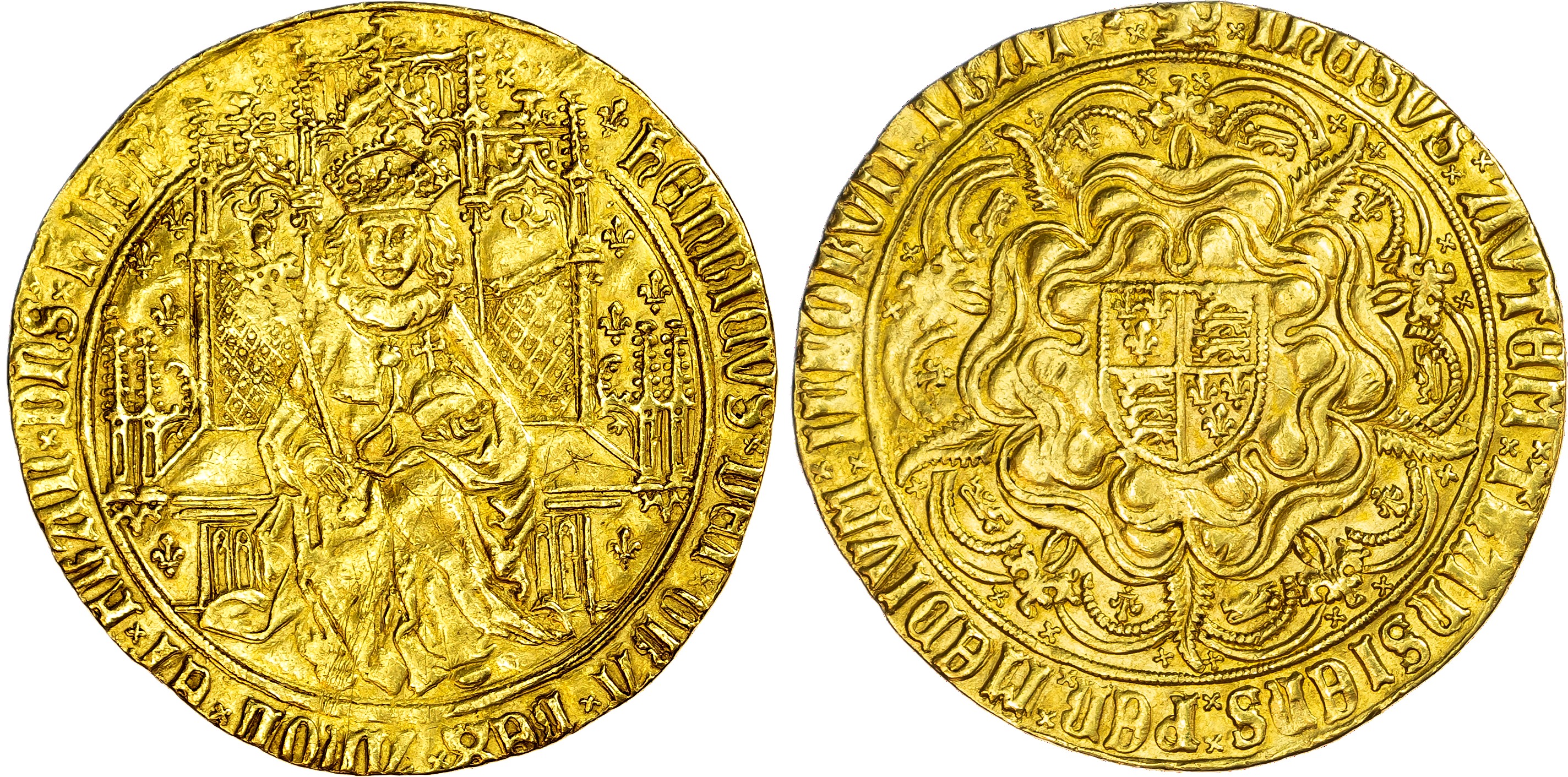 Henry VII (1485-1509), Sovereign of Twenty Shillings, Group IV (c.1502-1504).
