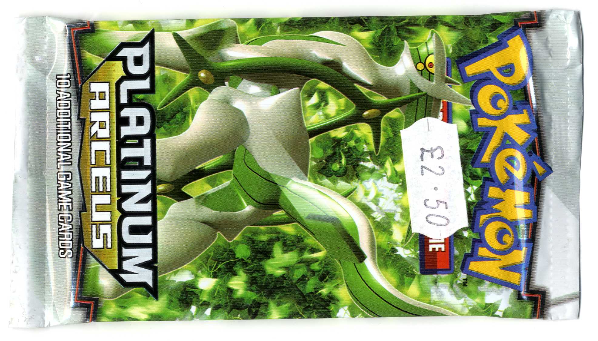 Pokémon Platinum Arceus Sealed booster Pack