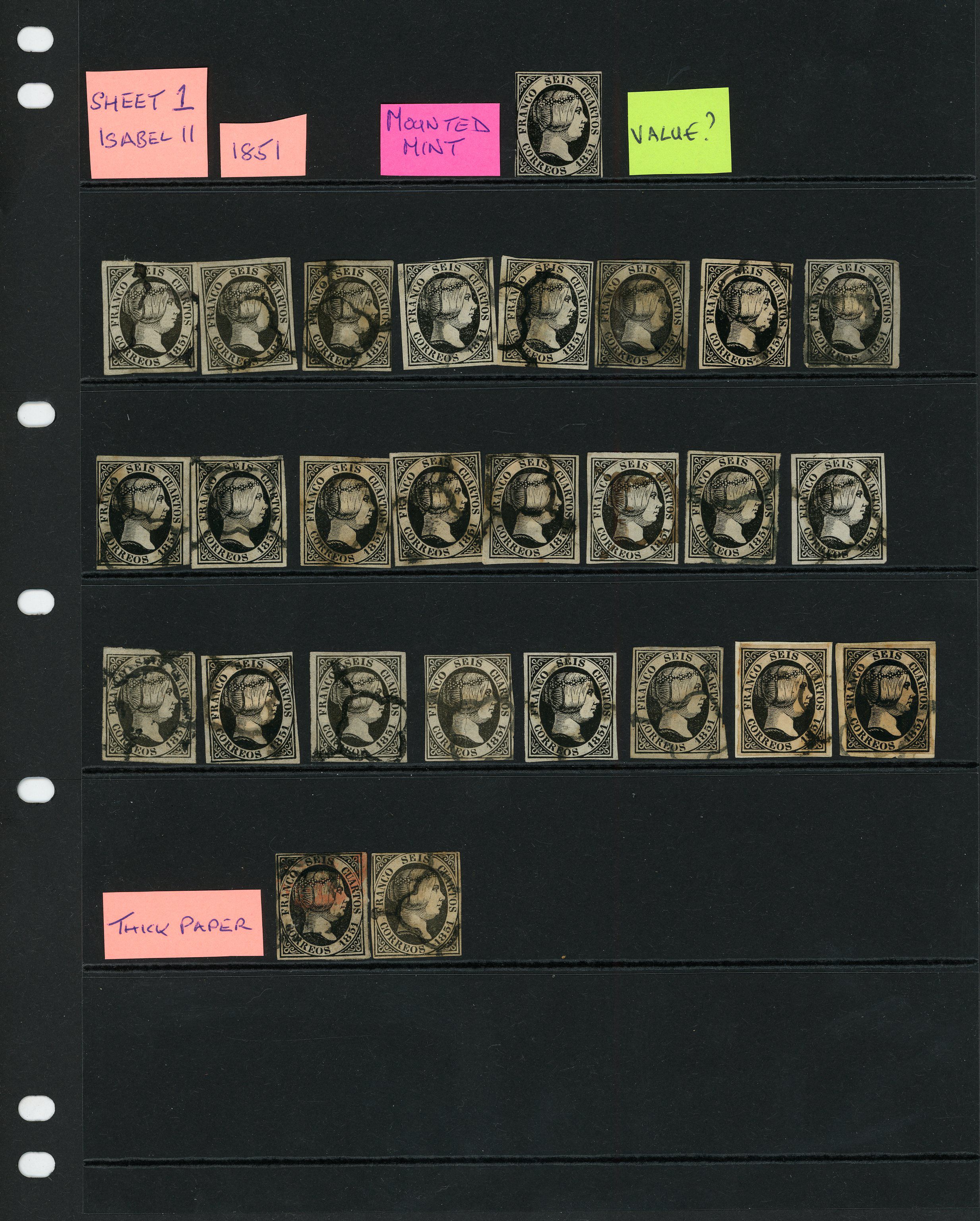 1851- 1980 (circa) Spanish collection housed...