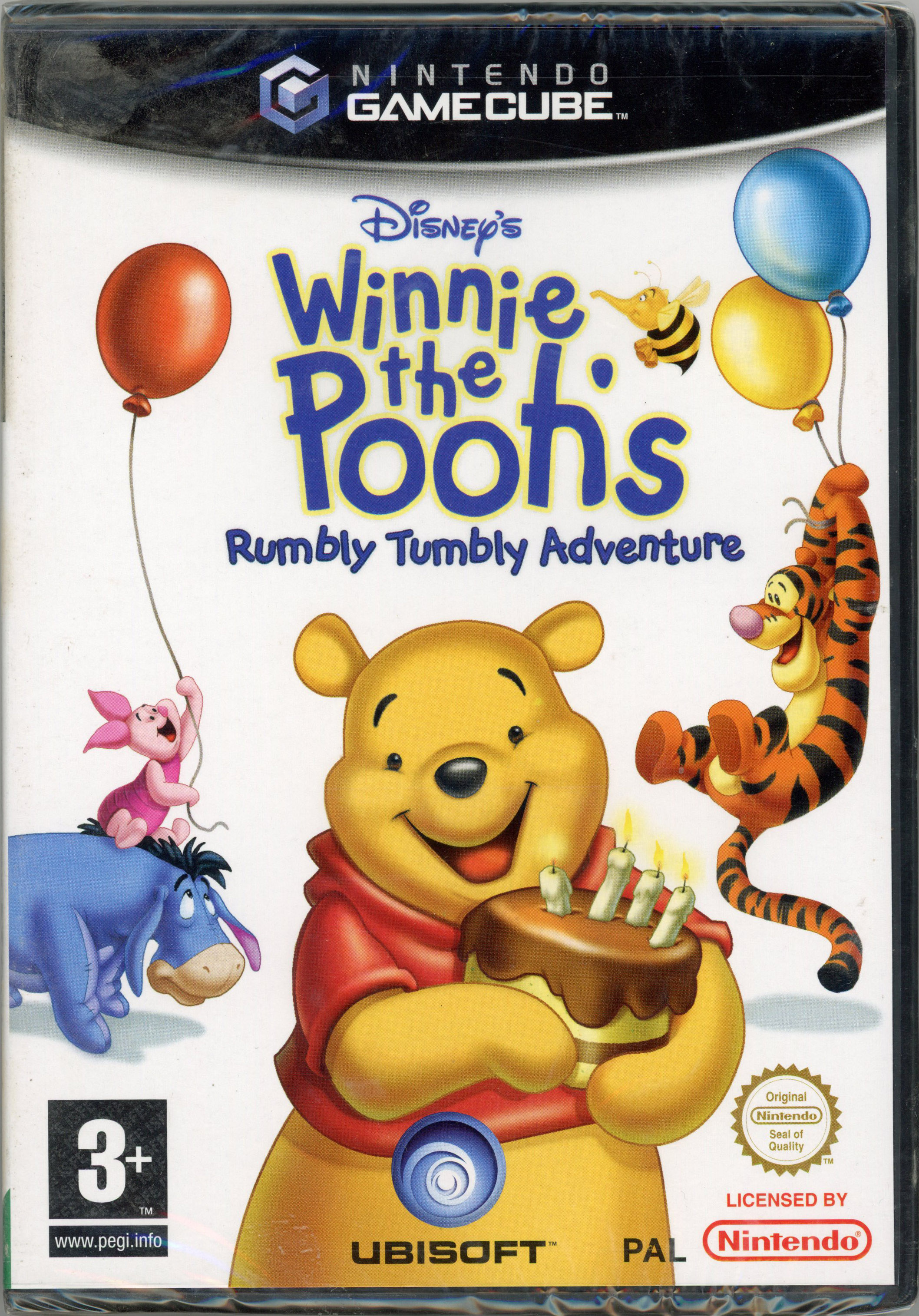 Nintendo - Winnie the Pooh's Rumbly Tumbly Adventure - Gamecube Factory Sealed