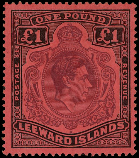Leeward Islands SG 114af mint