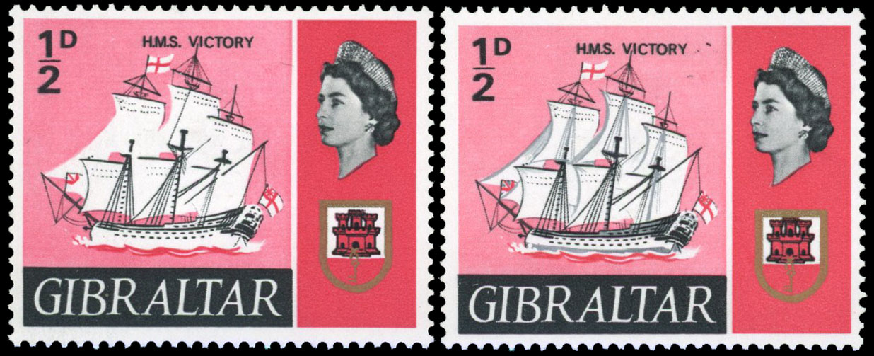 Gibraltar SG 200a Grey (sails etc... omitted) U/M 