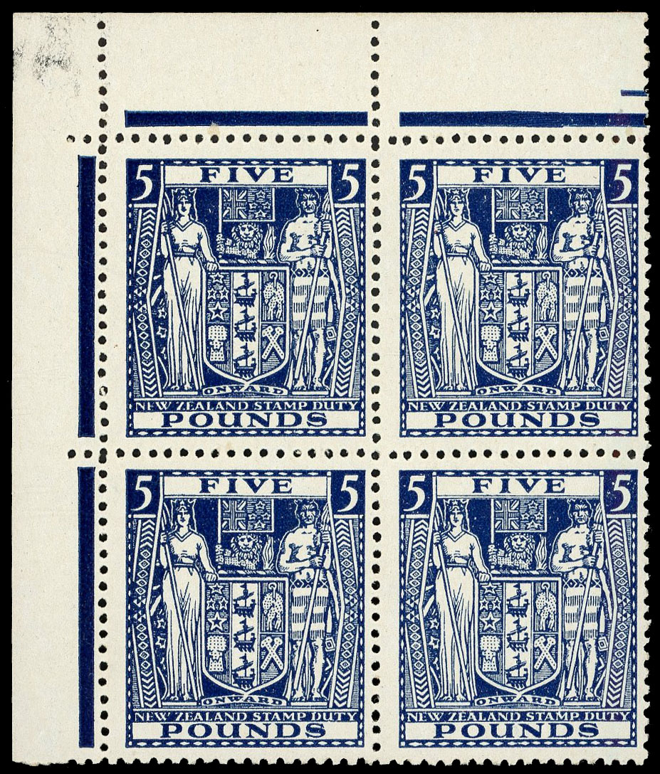 NZ SG F211w block mint
