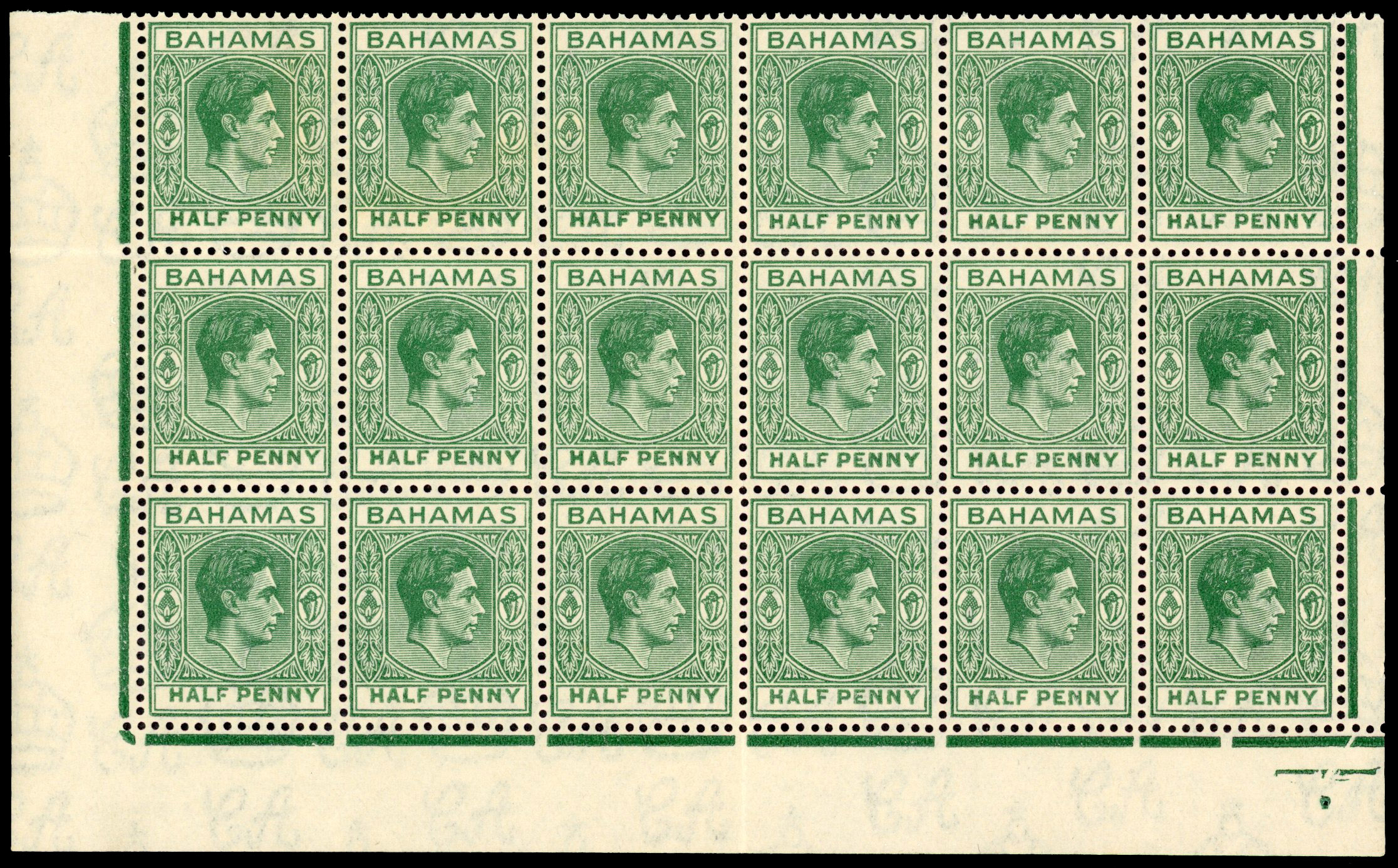 Bahamas SG 149a-da blocks mint