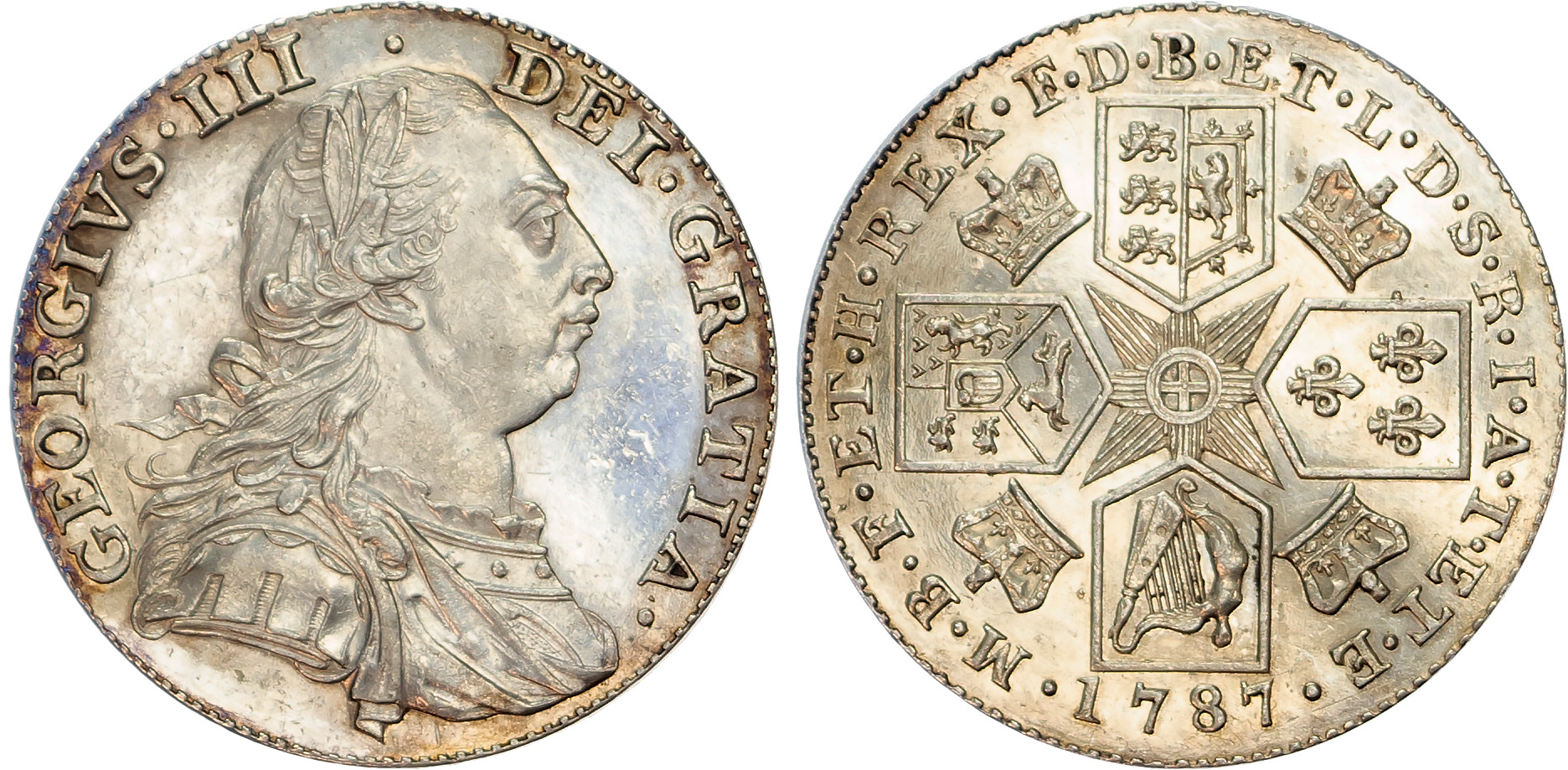 George III (1760-1820), Silver Proof Shilling, 1787