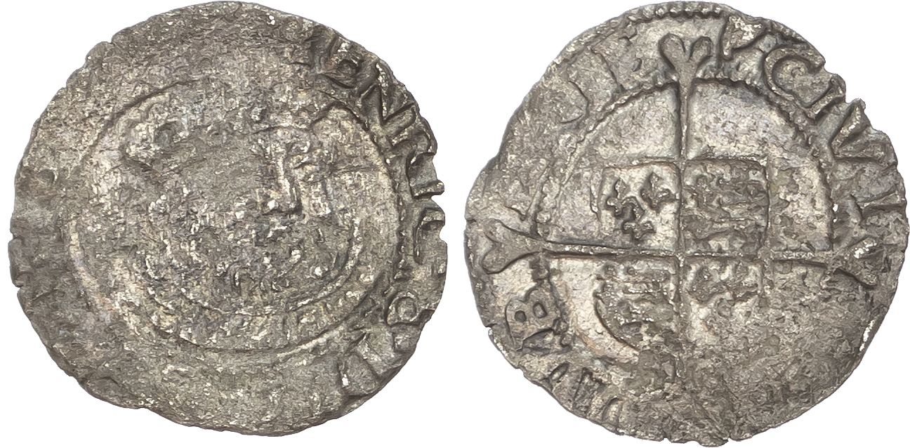 Ireland, Edward VI (1547-1553), Billon Threepence, Coinage in the name of Henry VIII, 1547-1550, Dublin mint.
