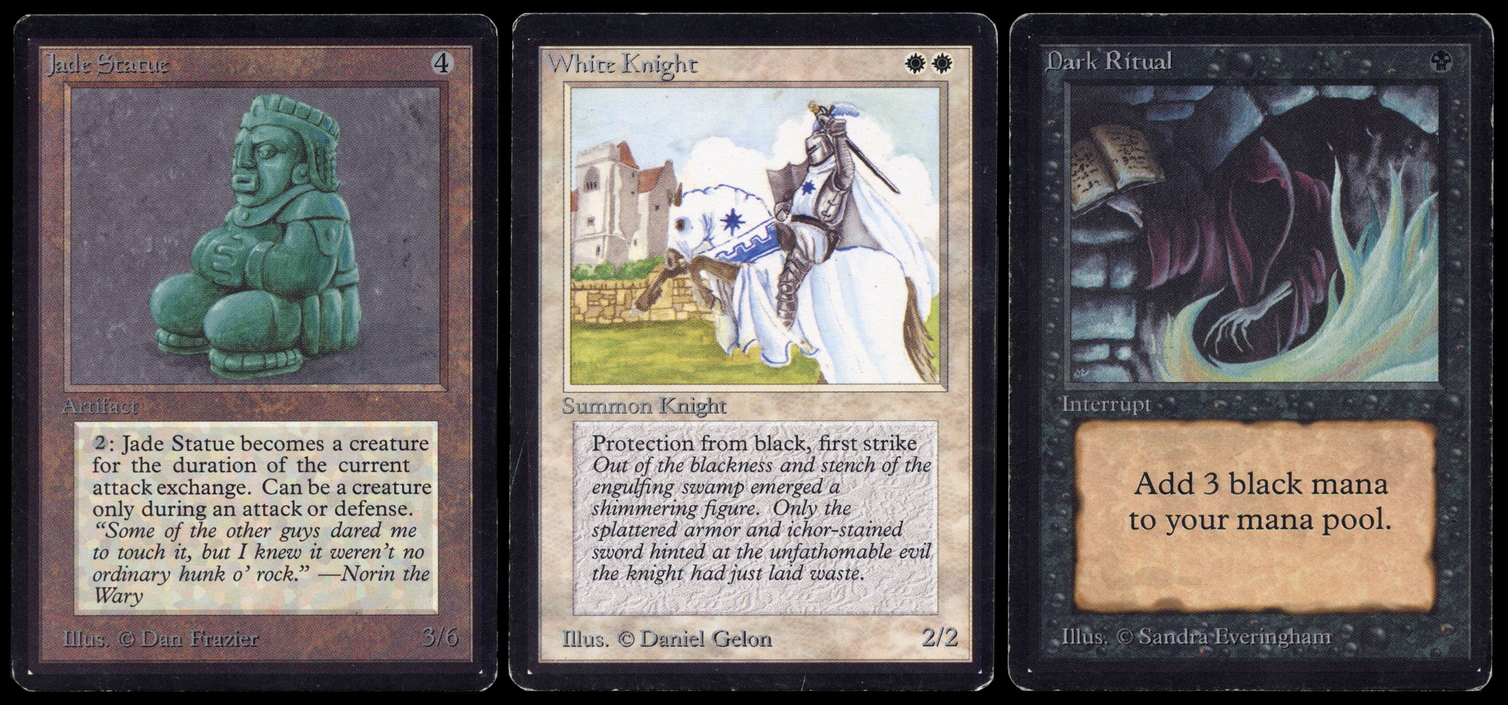 Beta Mini Bundle (Dark Ritual, Jade Statue, White Knight)