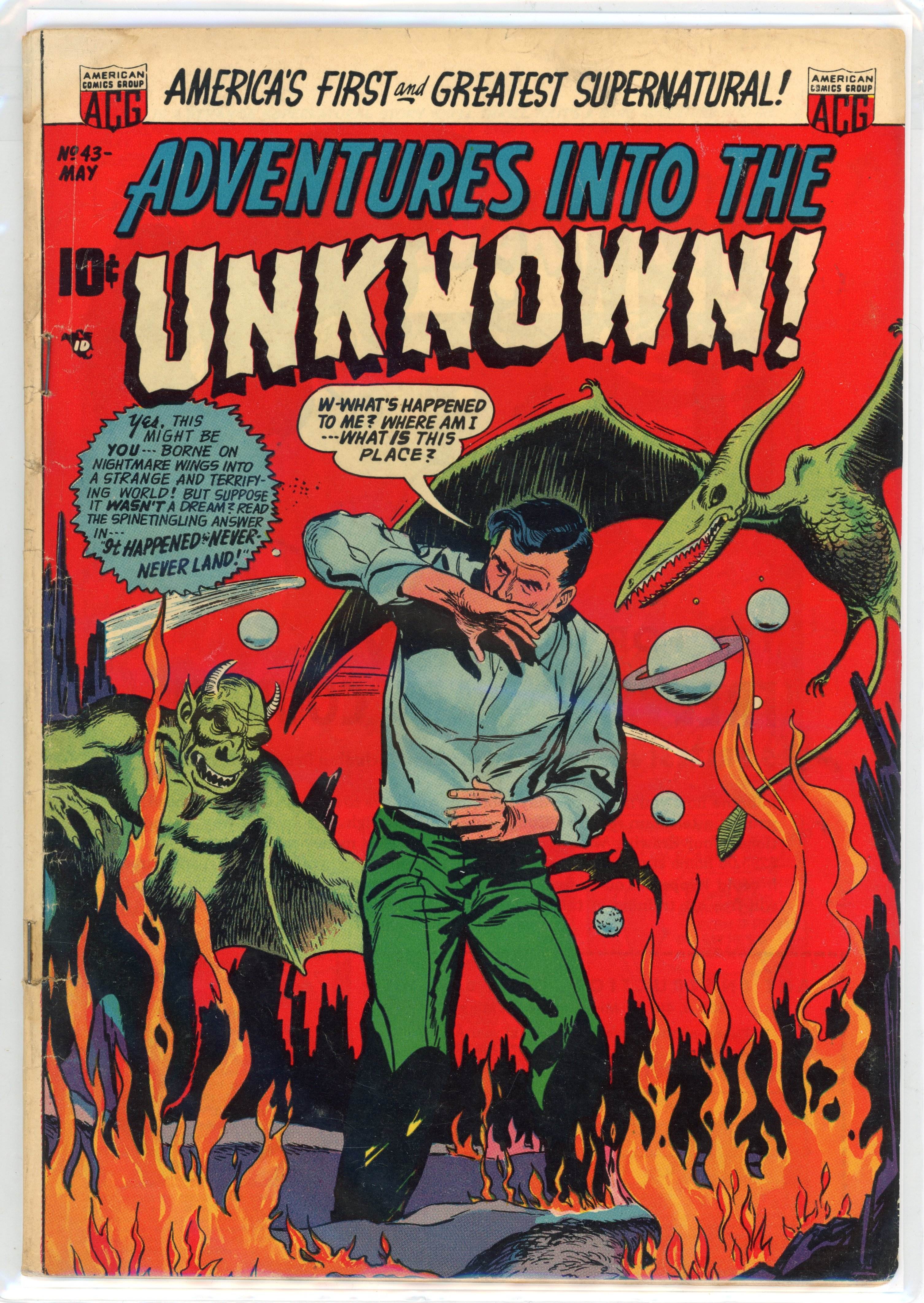 Adventures Into The Unknown! #43 (ACG, 1943)