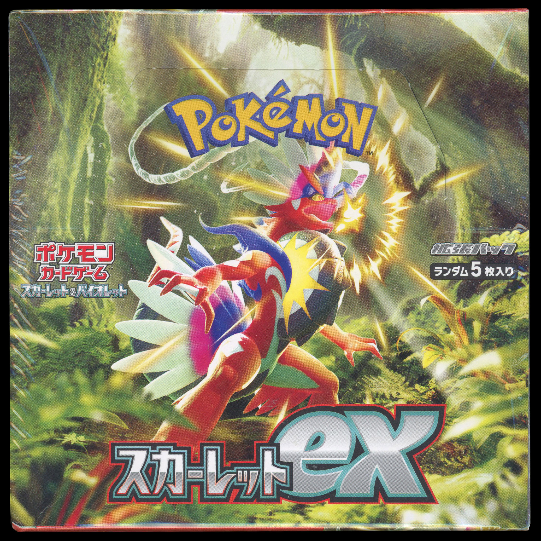 Pokémon TCG - Scarlett ex Japanese - Sealed Booster Box