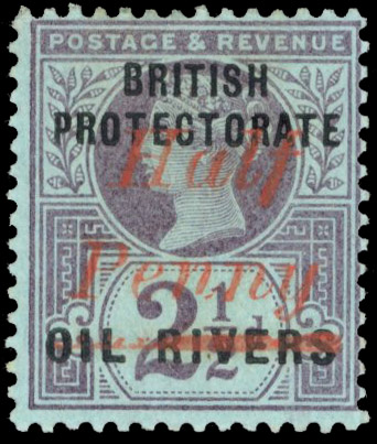 Niger Coast SG 25 mint