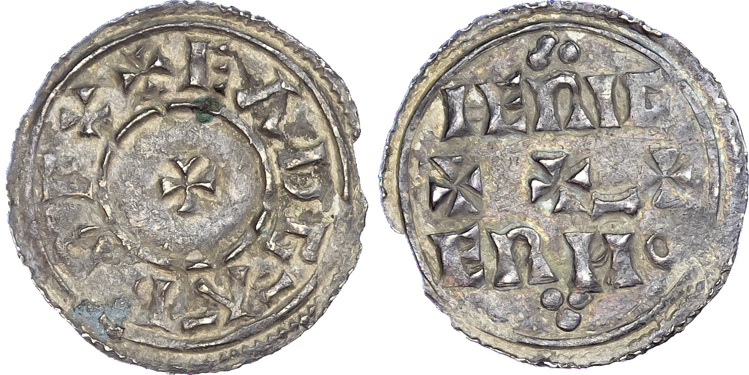 Eadgar (959-973), Penny, two line type, pre-reform (959-72/3).