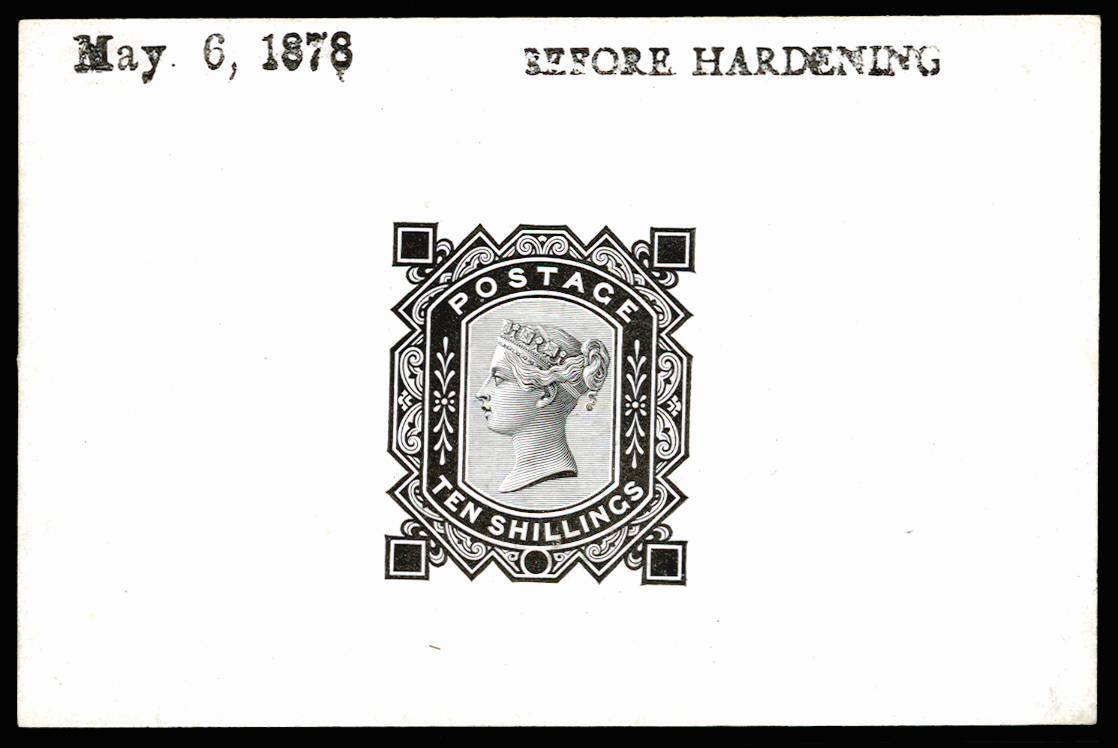 GB 1878 SG 128 10s Die Proof