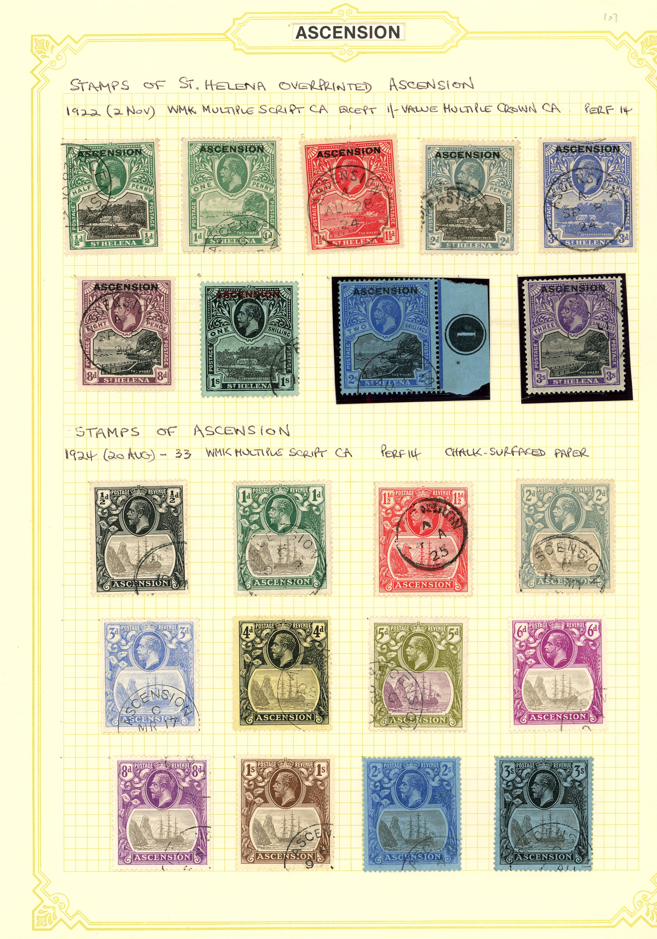 1922-66 mixed mint and used collection (107)...