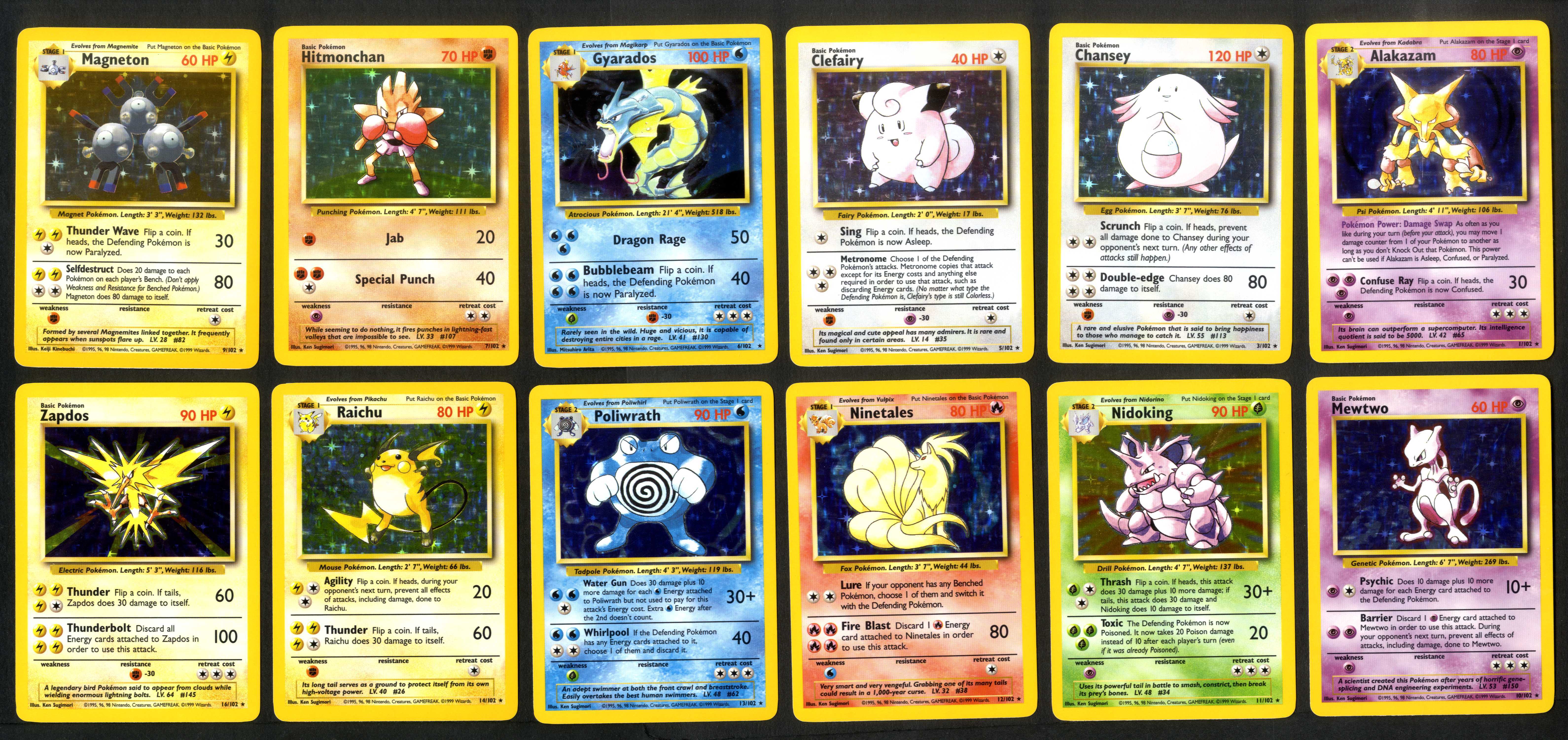 Pokémon Base Set Holo Collection (Incomplete) - Ungraded - LP/NM