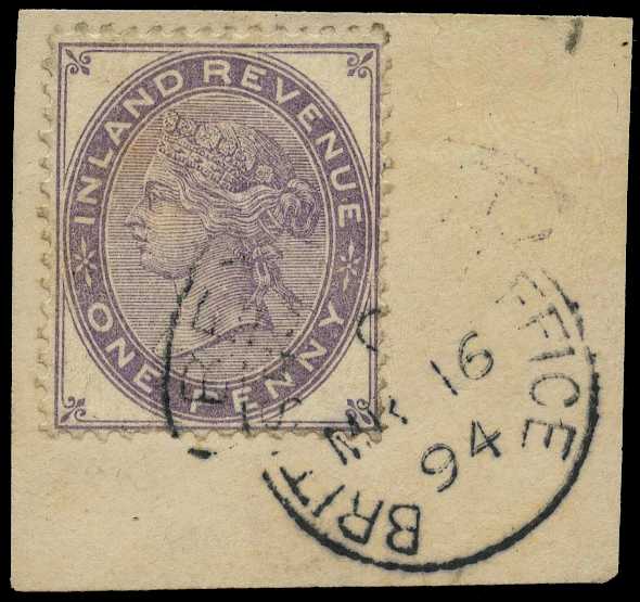 GB Used Abroad; British Levant. 1894 small...