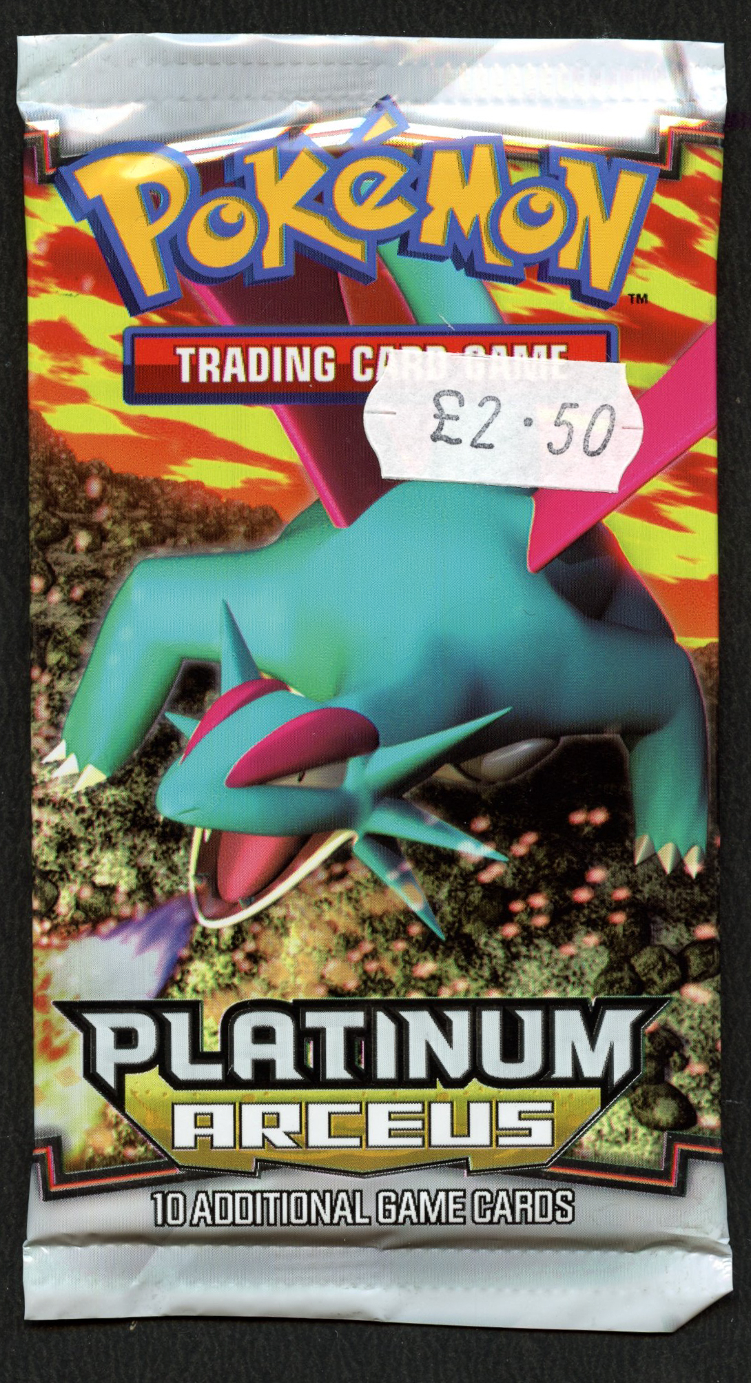 Pokémon Platinum Arceus Sealed Booster Pack - Salamence