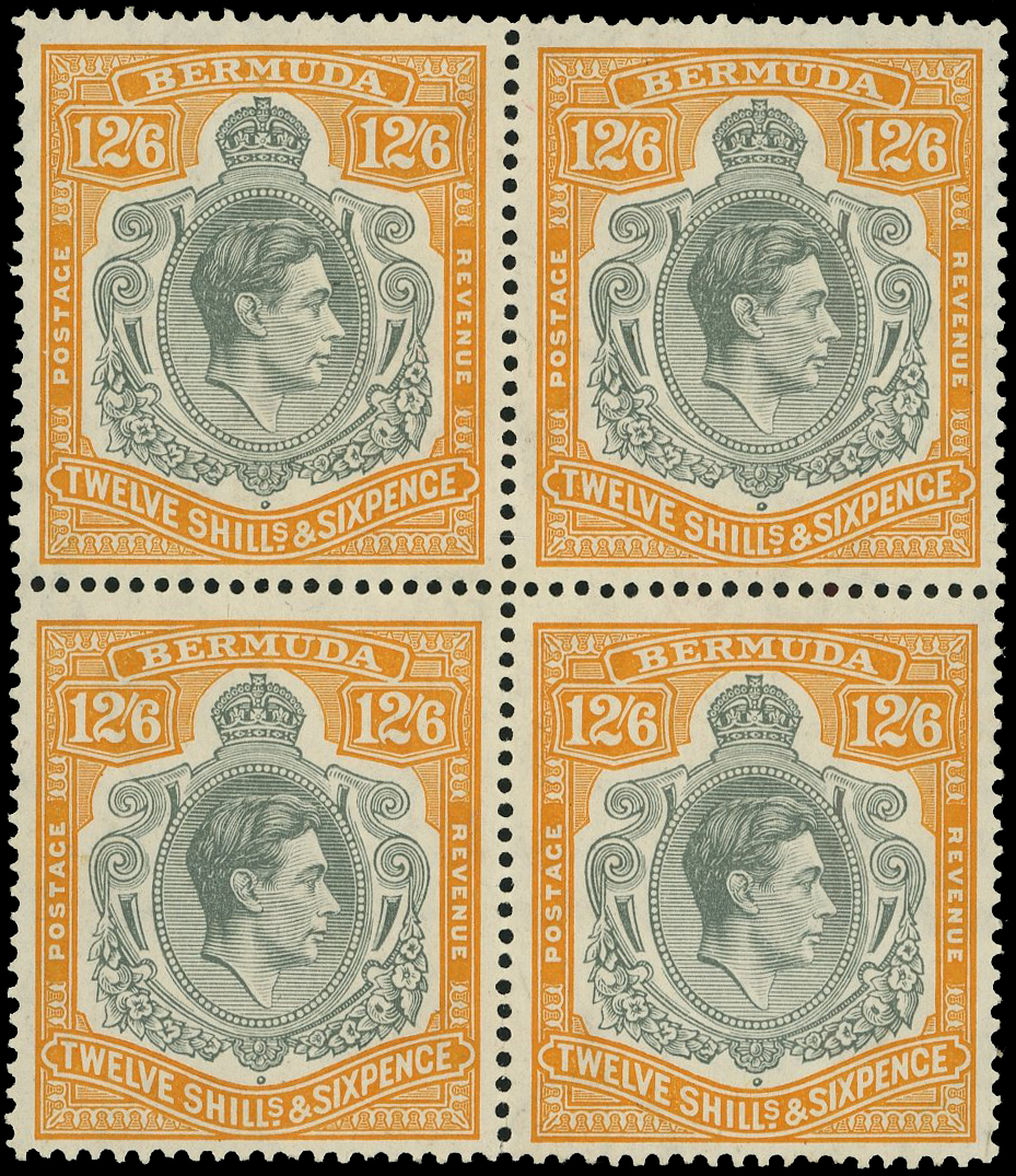 Bermuda SG 120a block mint