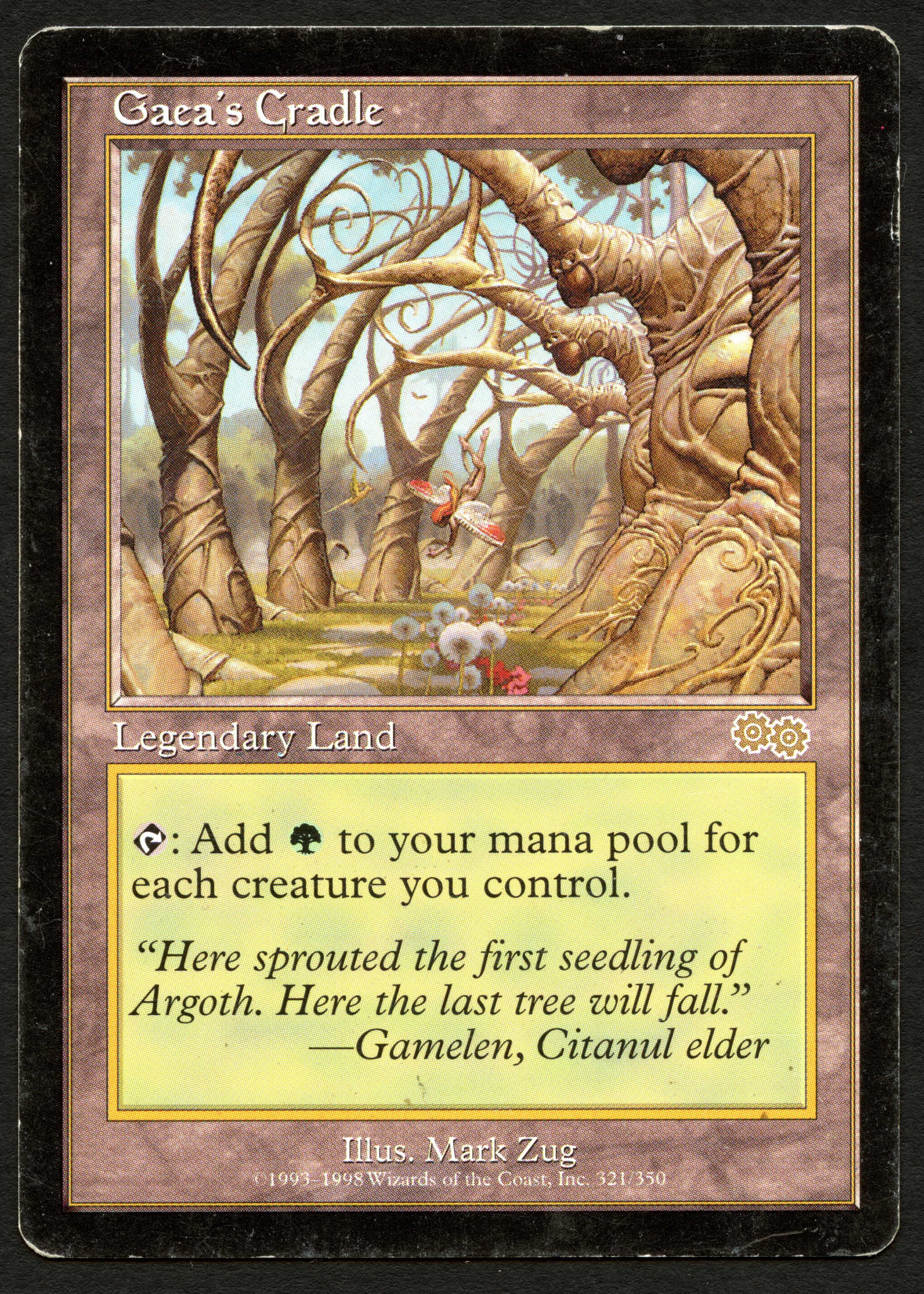 Gaea's Cradle - Urza's Saga - Played
