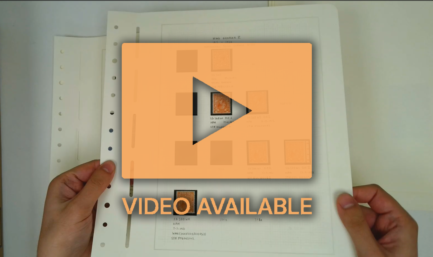 GREAT BRITAIN KGVI mint on album leaves including Downey heads, 1924 to 1s, 1918-19 Seahorses 2s6d (2), 5s and 10s