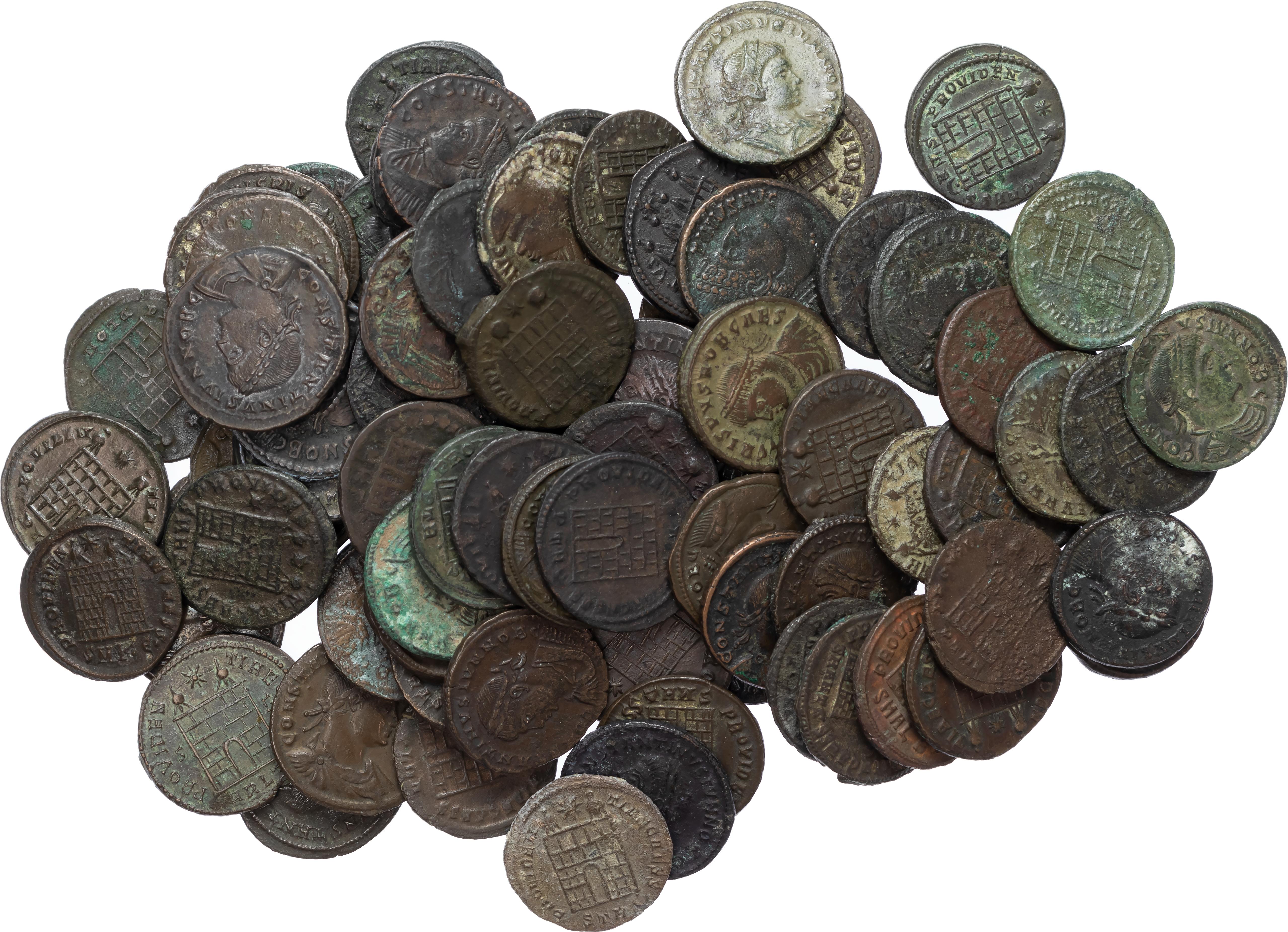 Group lot of 'Camp Gate' House of Constantine Folles (83). 