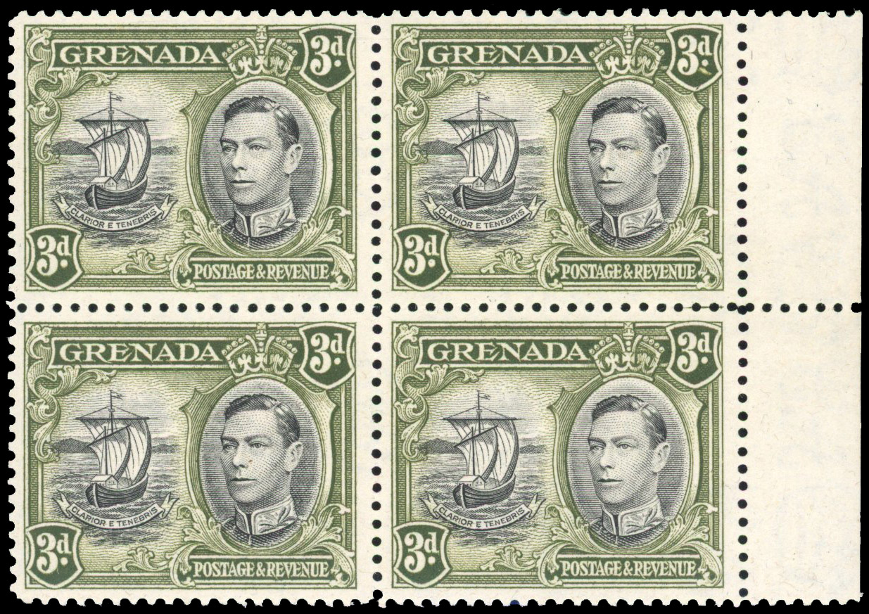 Grenada SG 158ba block mint