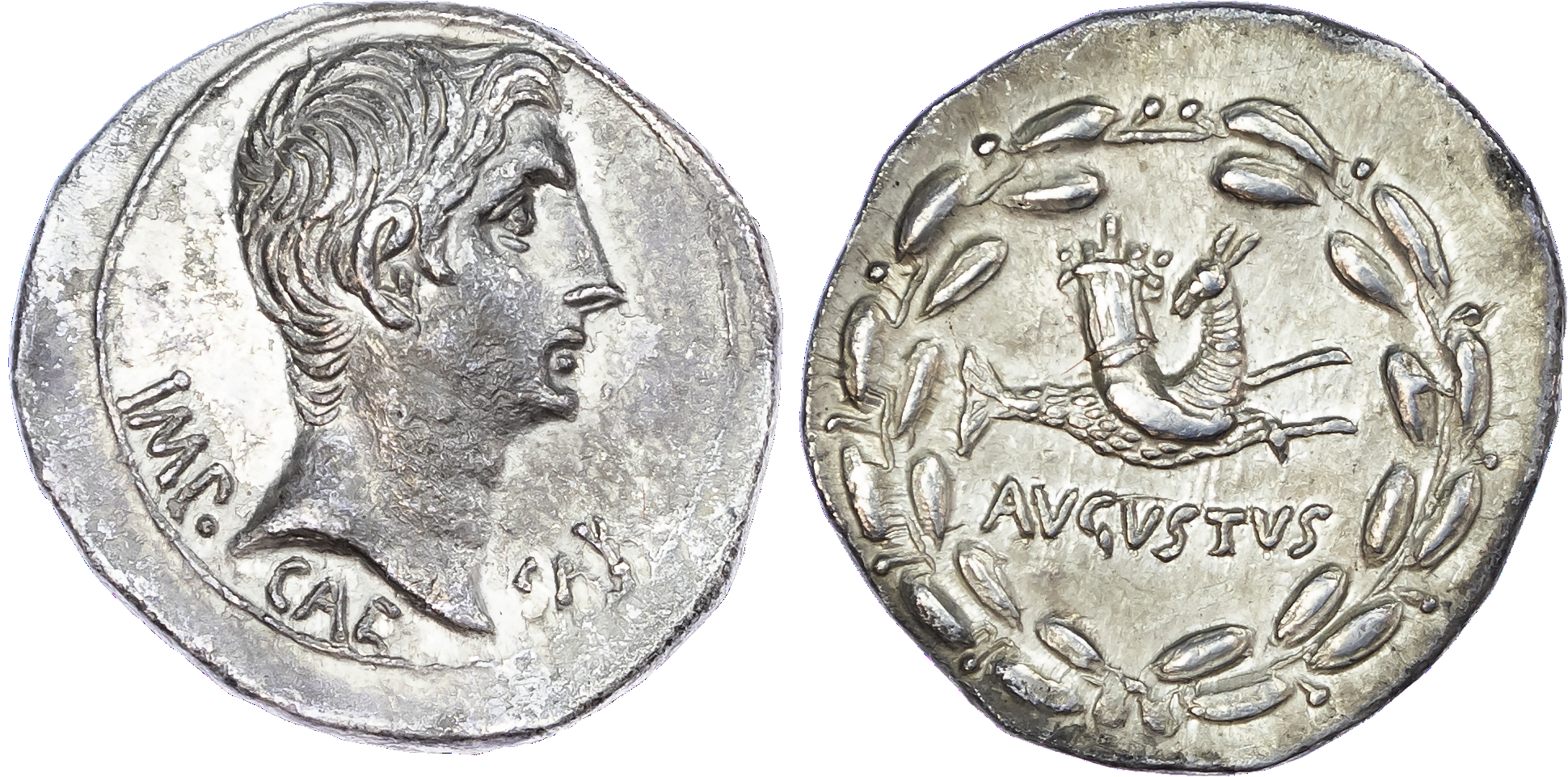 Augustus (27 BC – AD 14) AR Cistophorus, Ephesus, 11.76g.