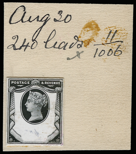 GB 1886 (PROOF) SG198var