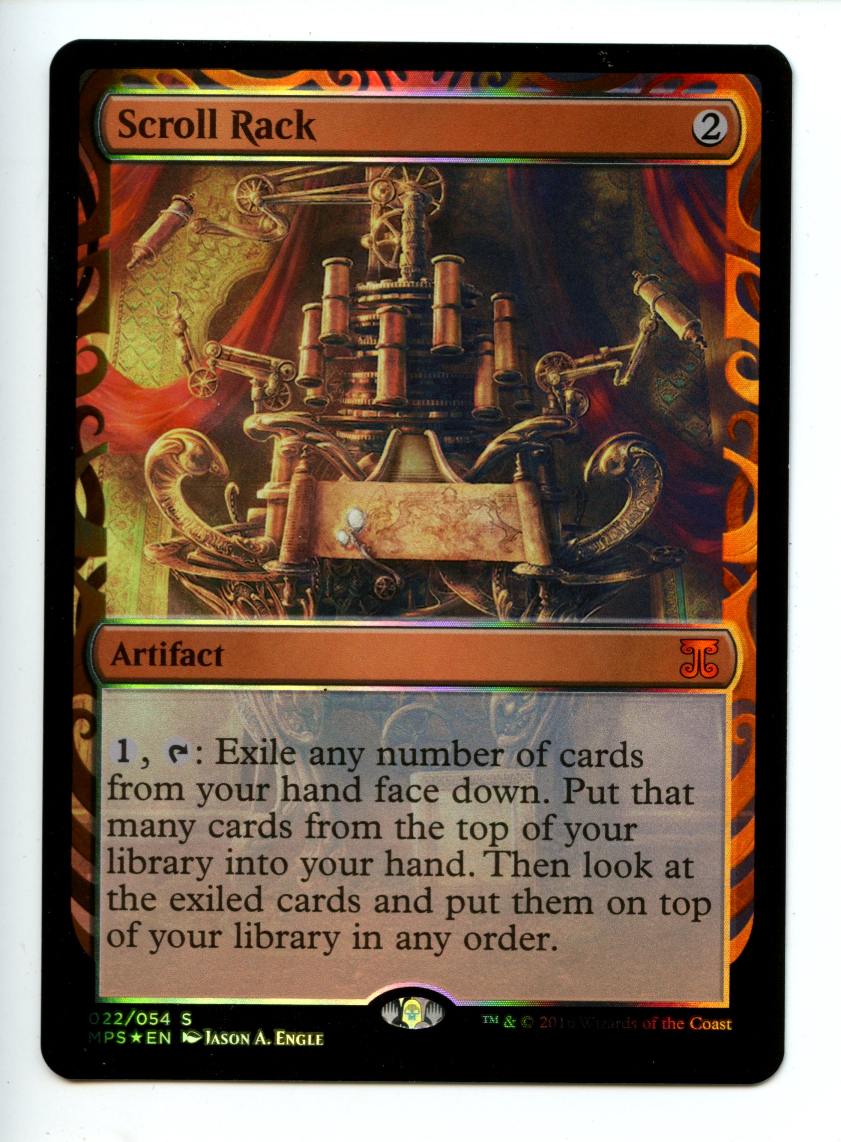 Magic the Gathering - Scroll Rack - Kaladesh Inventions - Near Mint