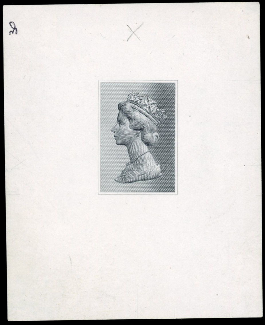 GB SG 1026 Harrison & Sons High value line-engraved Machin head