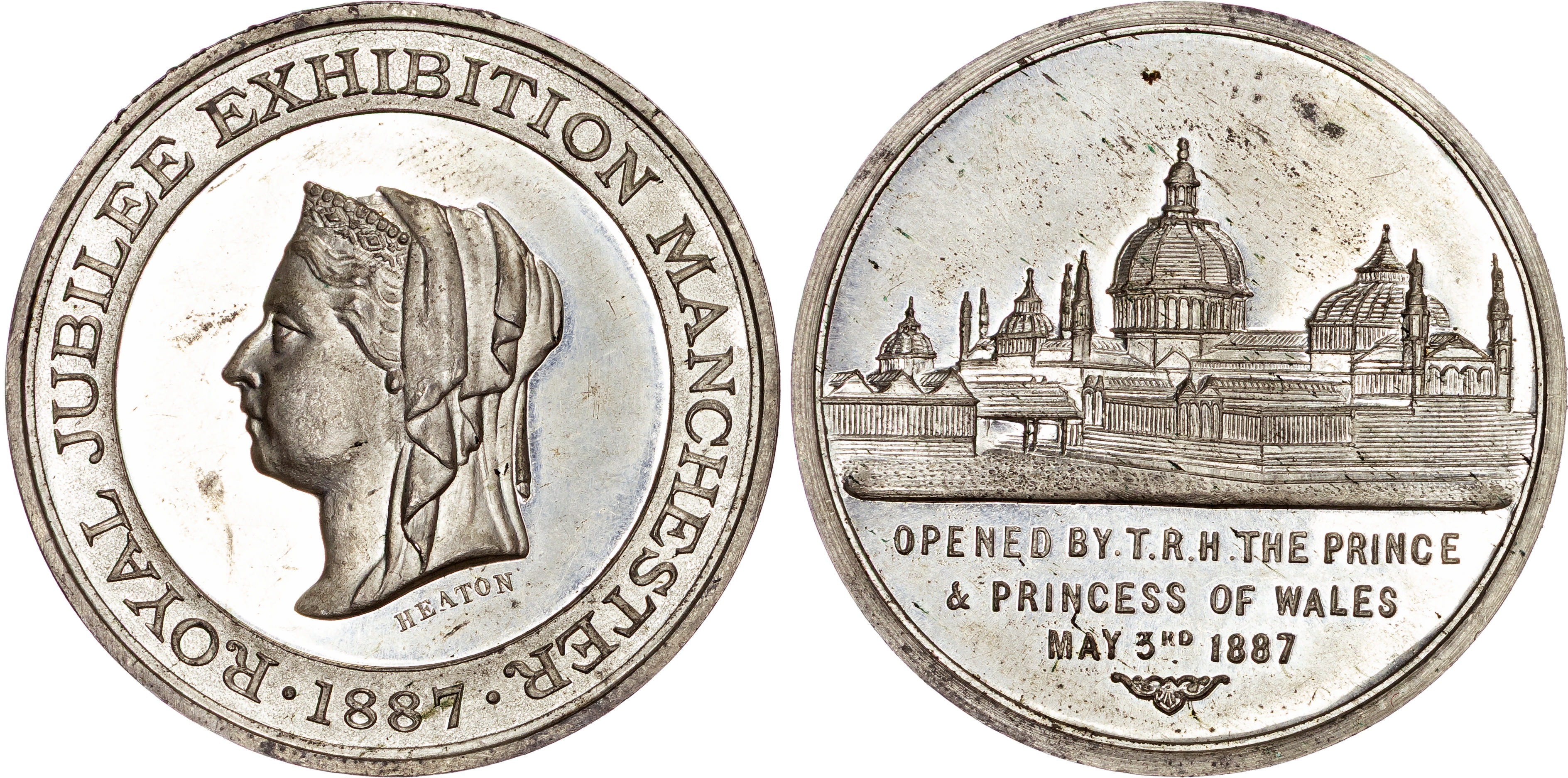 Victoria 1837-1901, Royal Jubilee Exhibition, Manchester, 1887 [3]. 