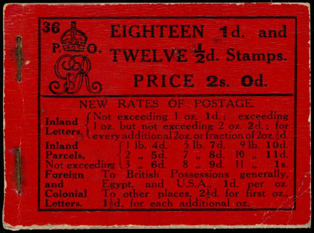 1915 2/- (Edition #36) with perfs good on two...