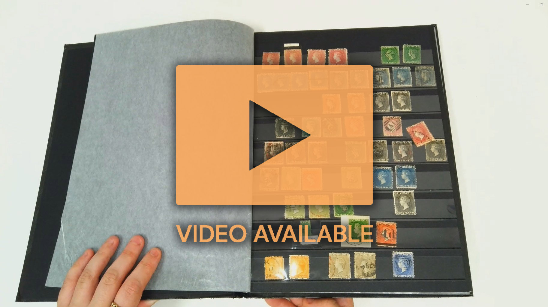 St Vincent mint and used collection in stockbook