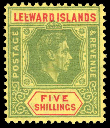 Leeward Islands SG 112bb mint