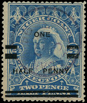 Niger Coast SG 65 used