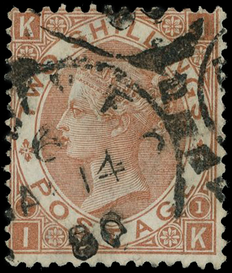 1867-80 Spray 2/- brown (IK) used