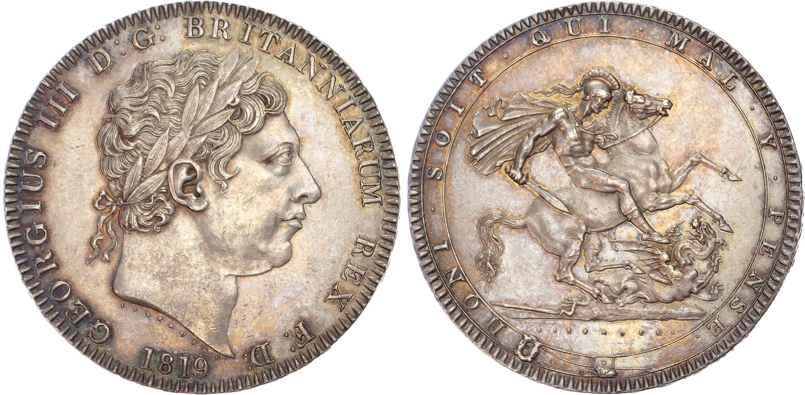 George III (1760-1820), Crown, 1819 LIX