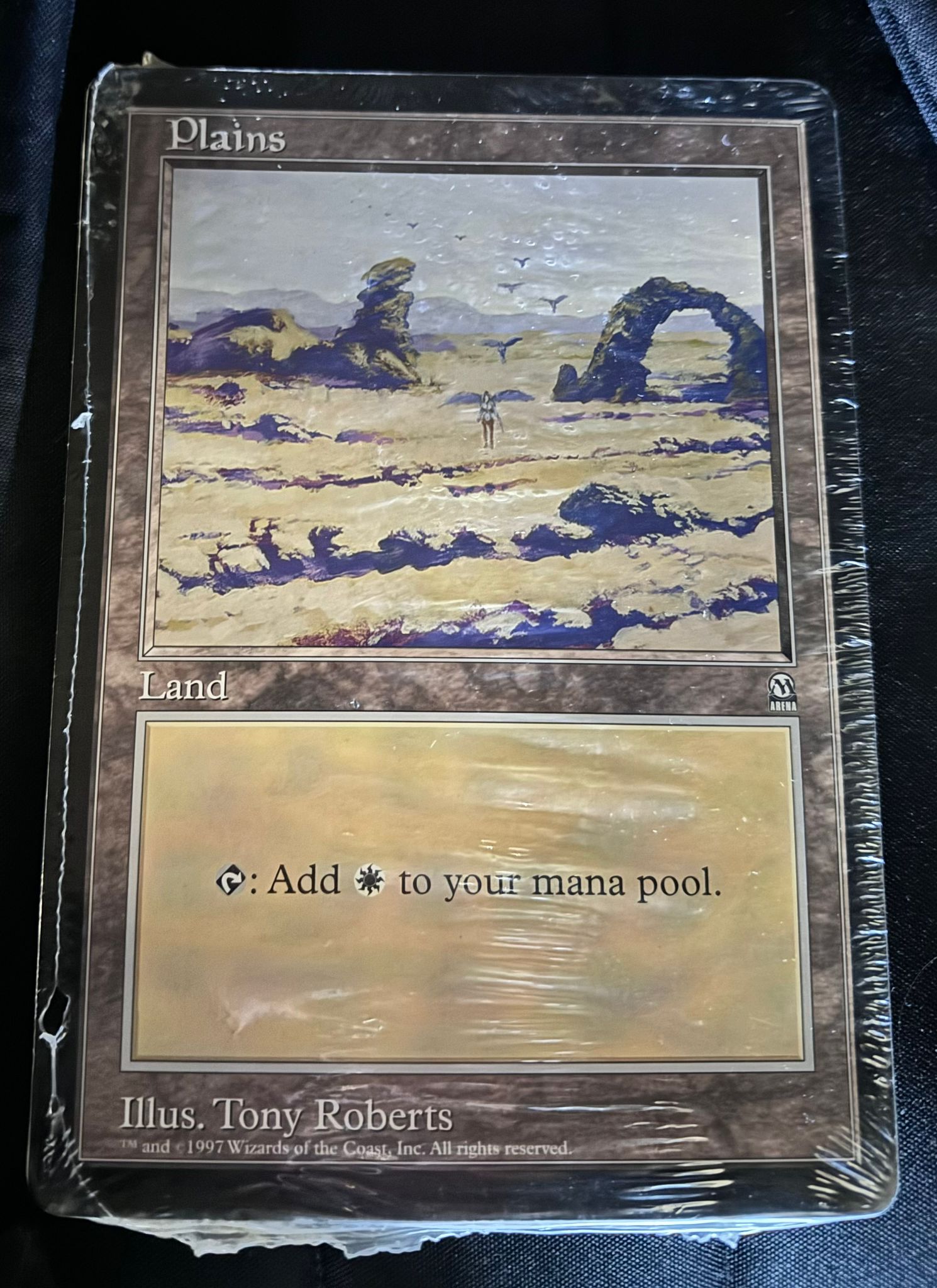 Magic The Gathering - Sealed Oversize Arena Basic Land Pack 